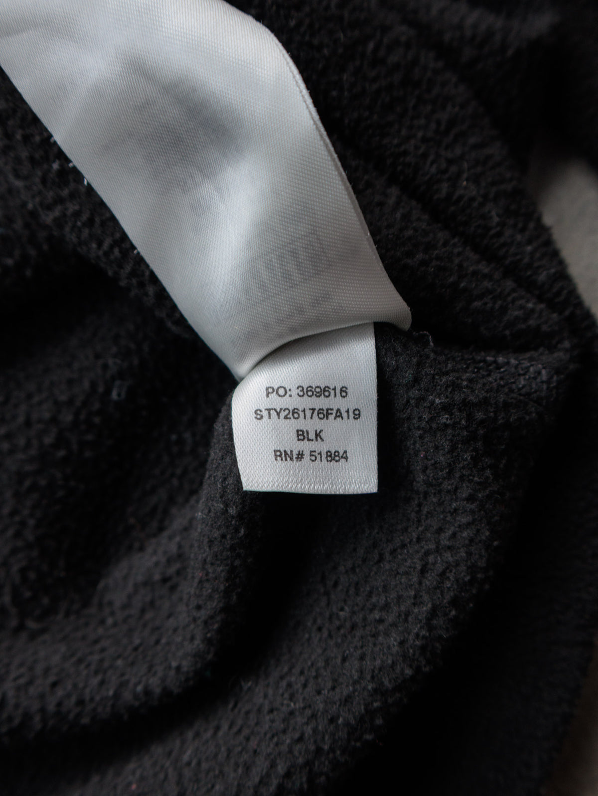 Black Patagonia Fleece Quarter Zip (L)
