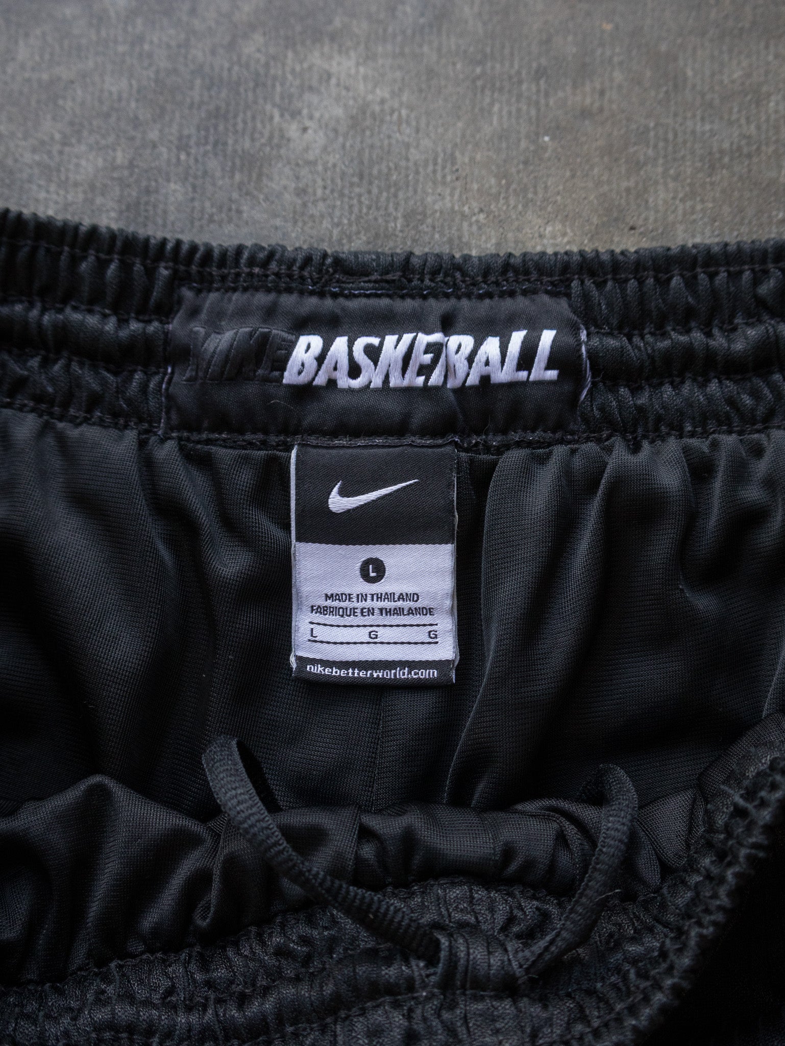 Vintage Black Nike Basketball Shorts (L)