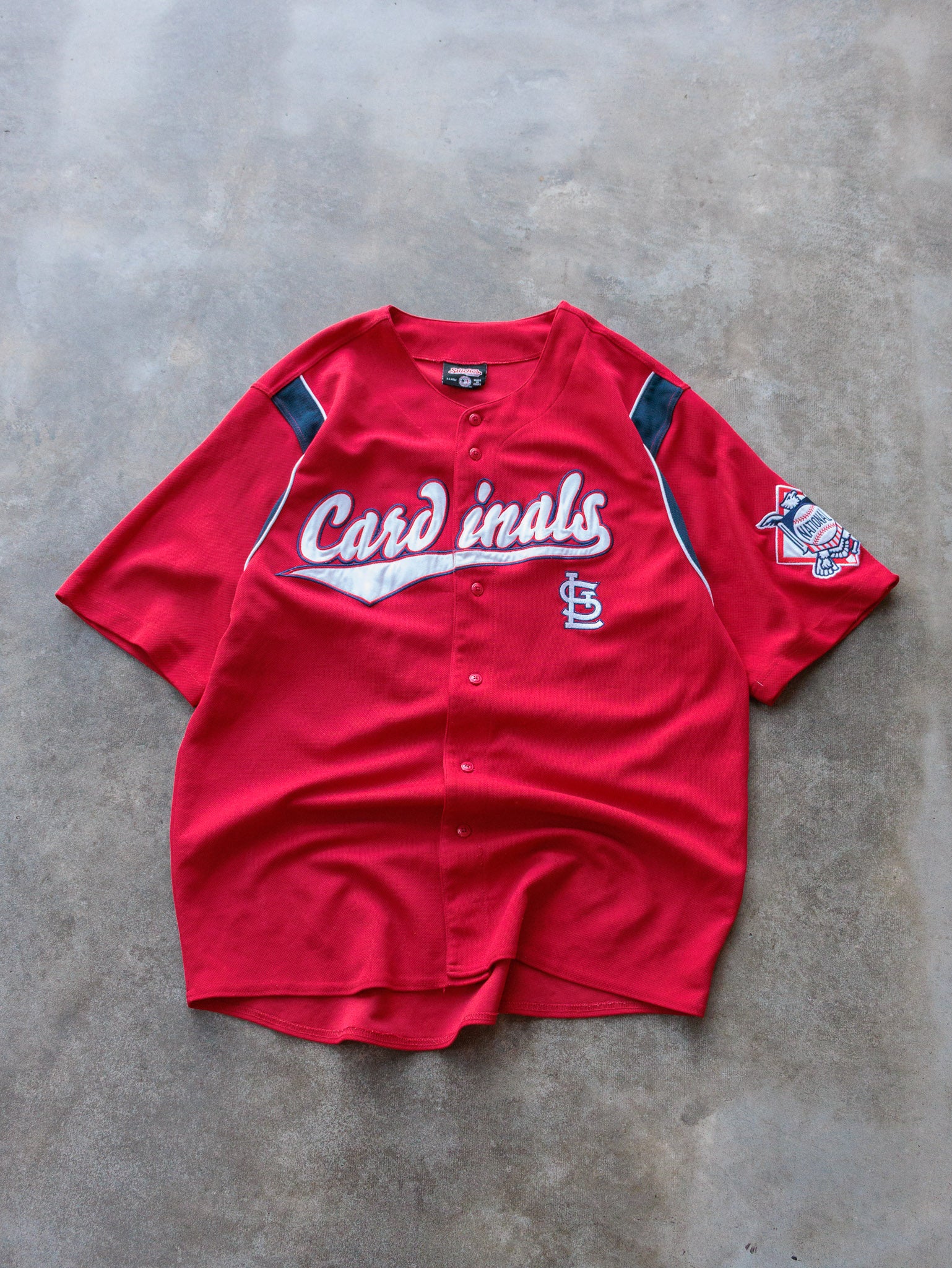 Vintage 00s St. Louis Cardinals Albert Pujols MLB Jersey (XL)