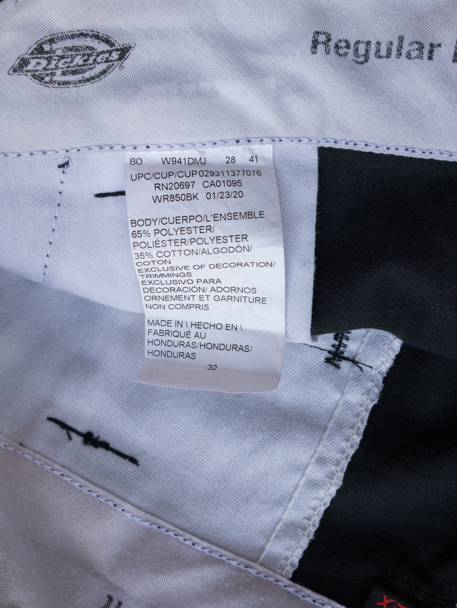 Vintage Black Dickies Work Shorts (W32)