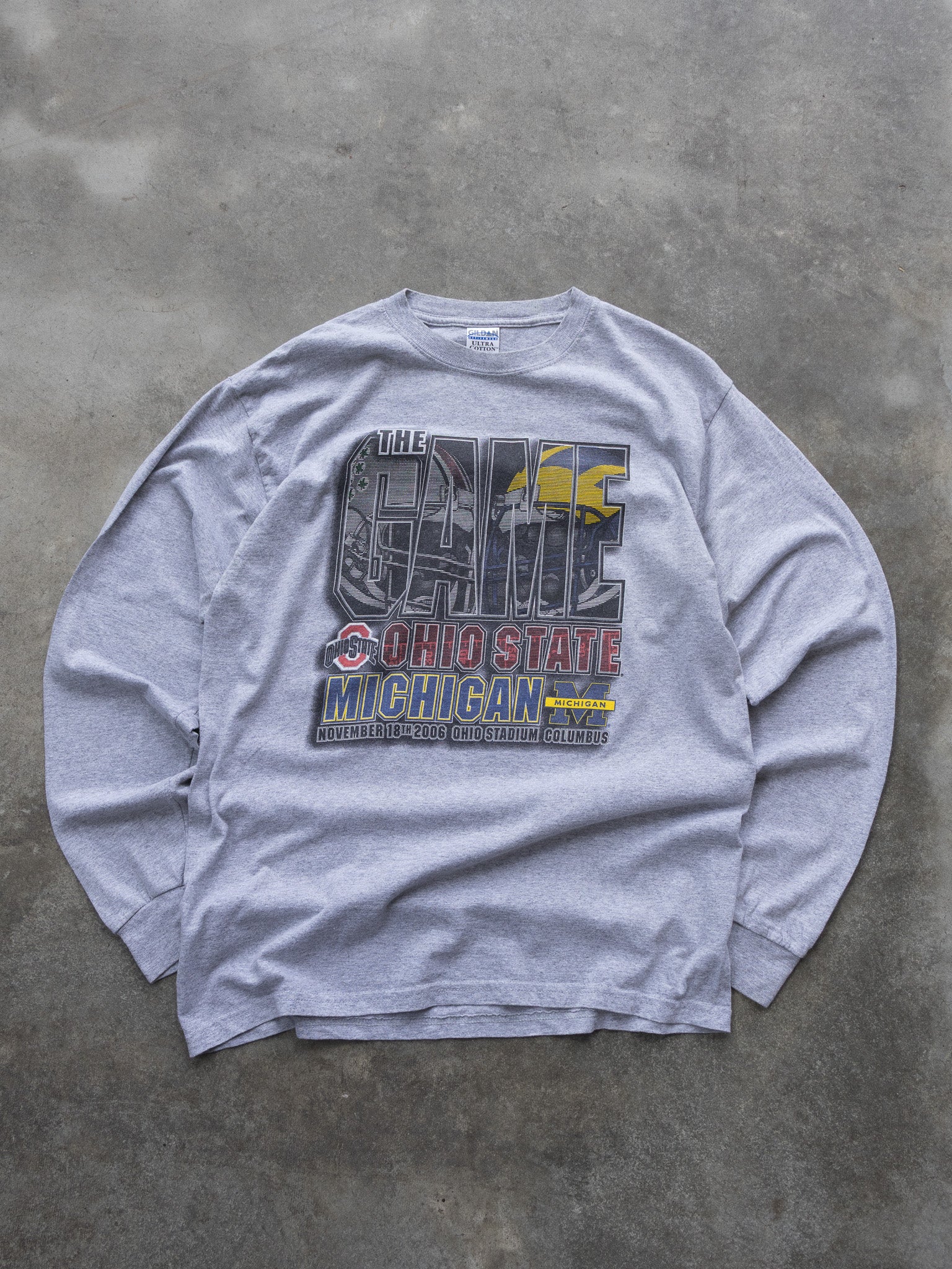Vintage 2006 Ohio State vs Michigan Long Sleeve (L)