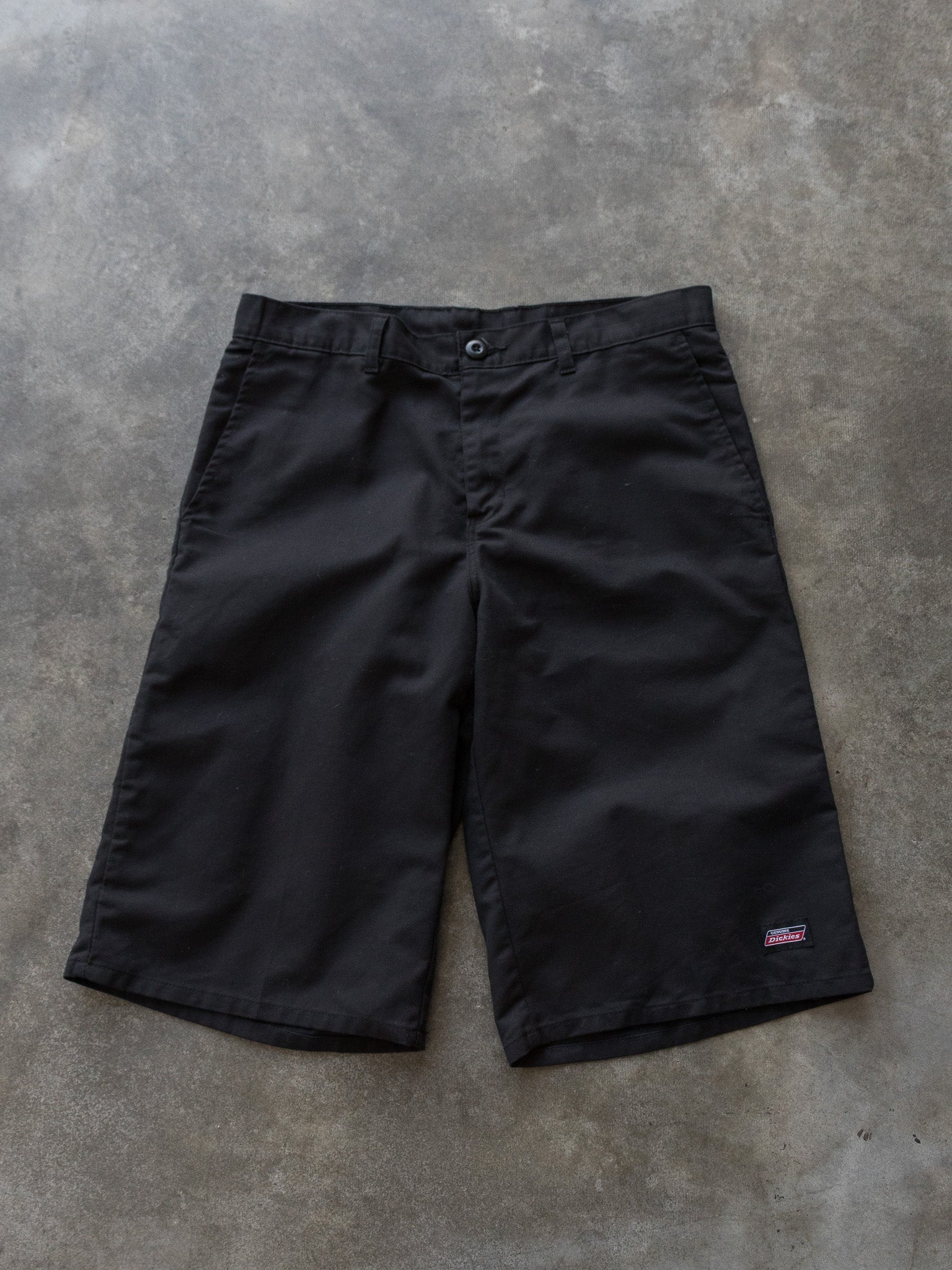 Vintage Black Dickies Work Shorts (W34)