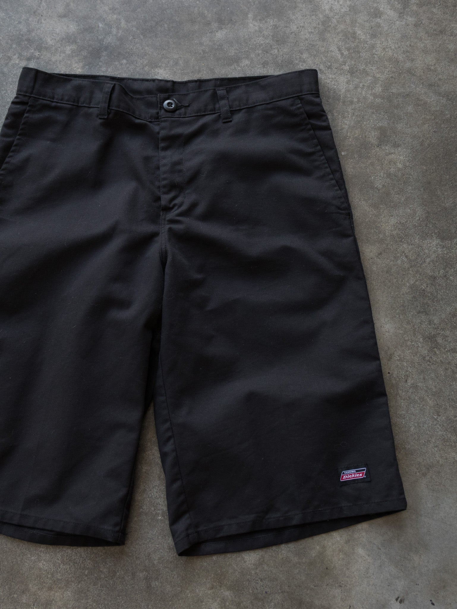 Vintage Black Dickies Work Shorts (W34)
