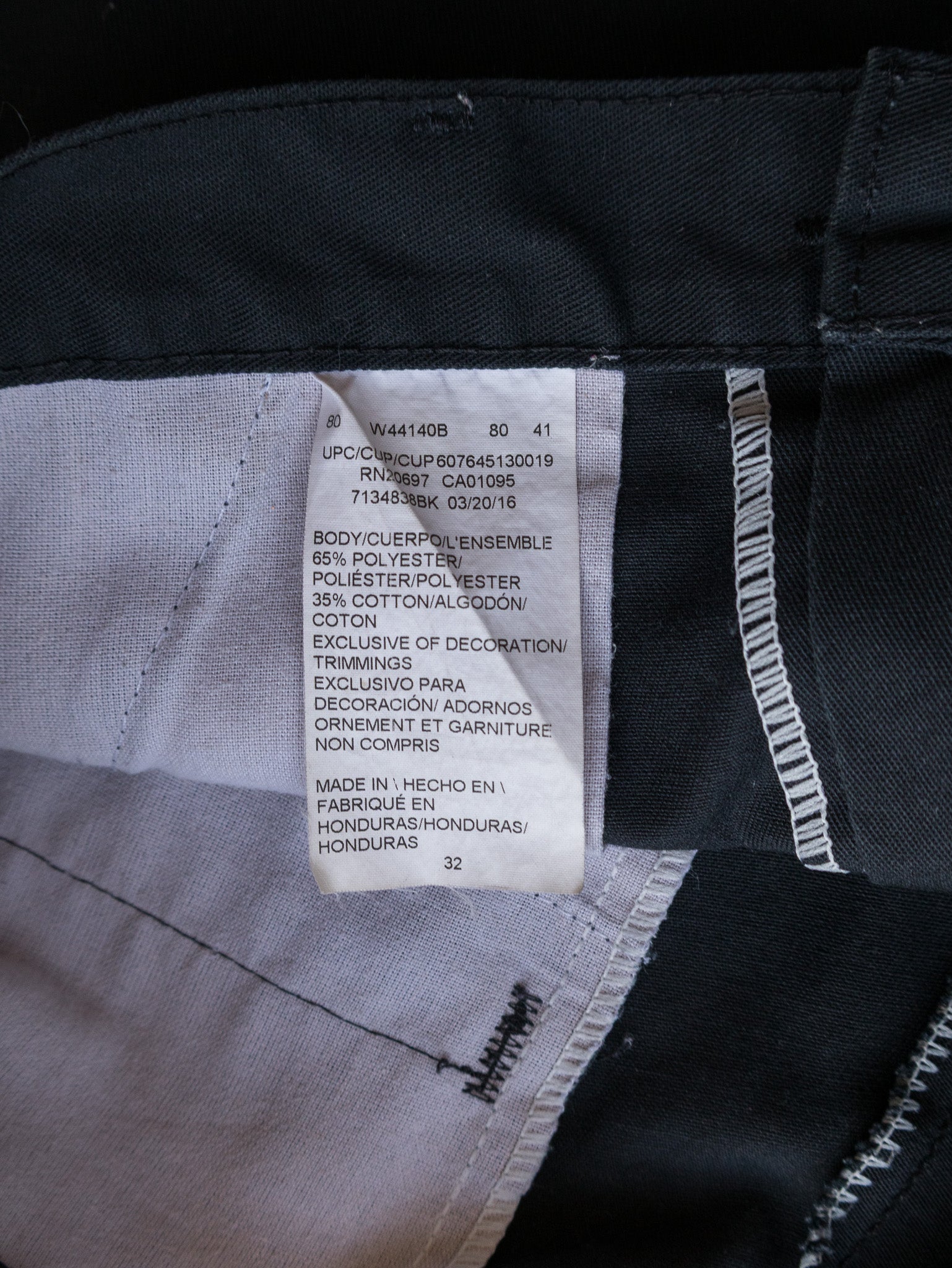 Vintage Black Dickies Work Shorts (W32)