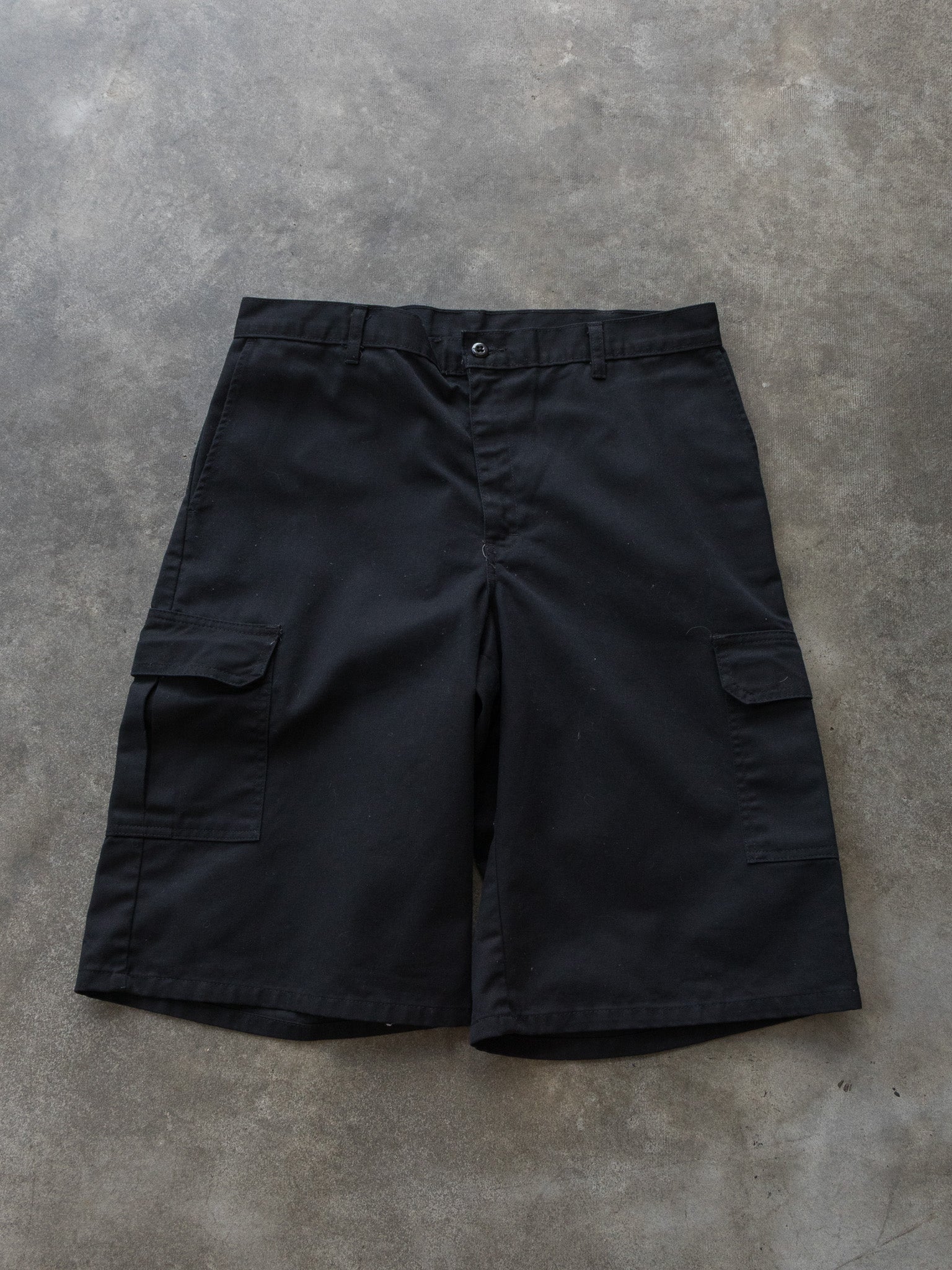 Vintage Black Dickies Work Shorts (W34)