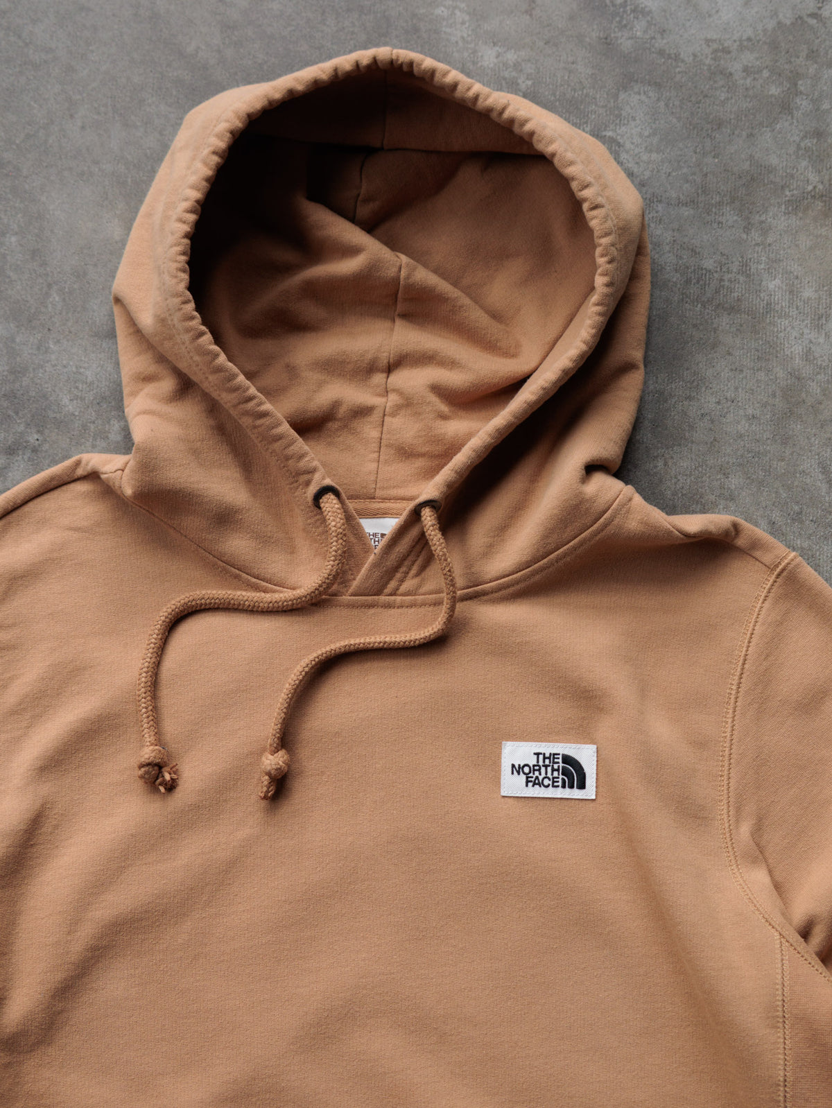 Vintage Beige The North Face Hoodie (M)