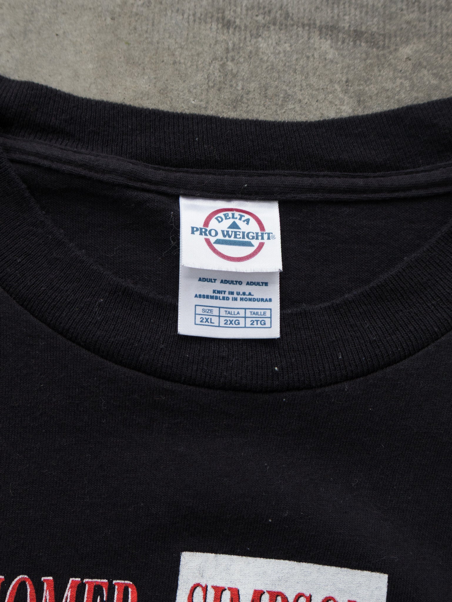 Vintage Homer Simpson Scarface Parody Tee (2XL)