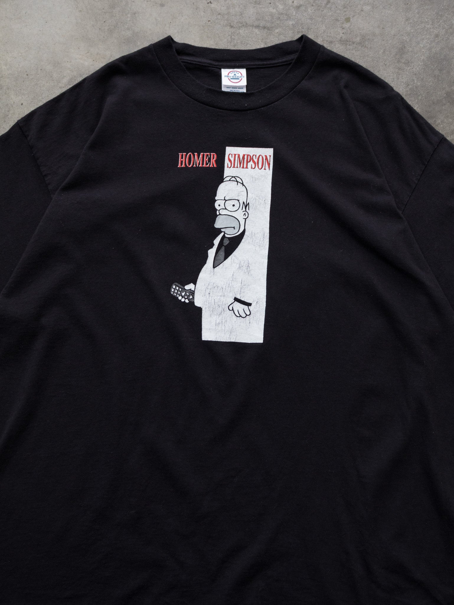 Vintage Homer Simpson Scarface Parody Tee (2XL)