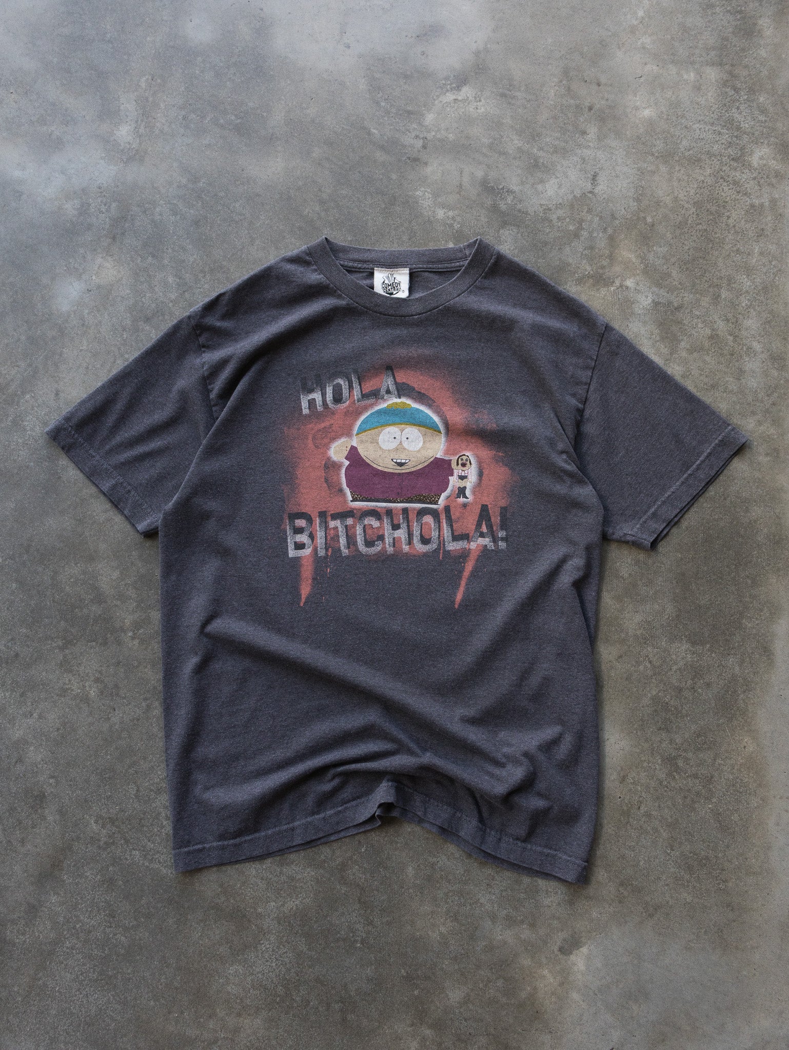 Vintage Grey South Park Cartman Tee (XL)