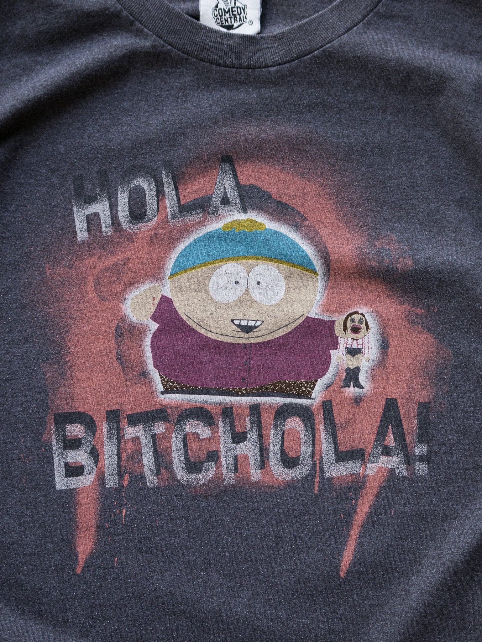 Vintage Grey South Park Cartman Tee (XL)