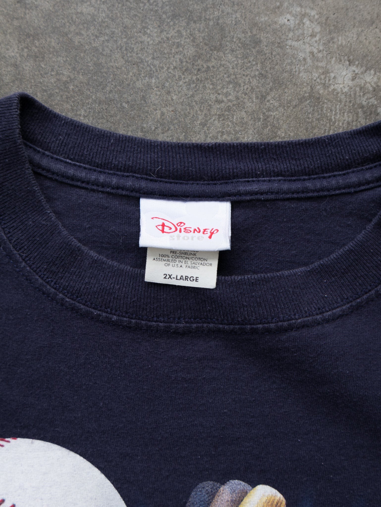 Vintage Disney Mickey Mouse Baseball Tee (2XL)