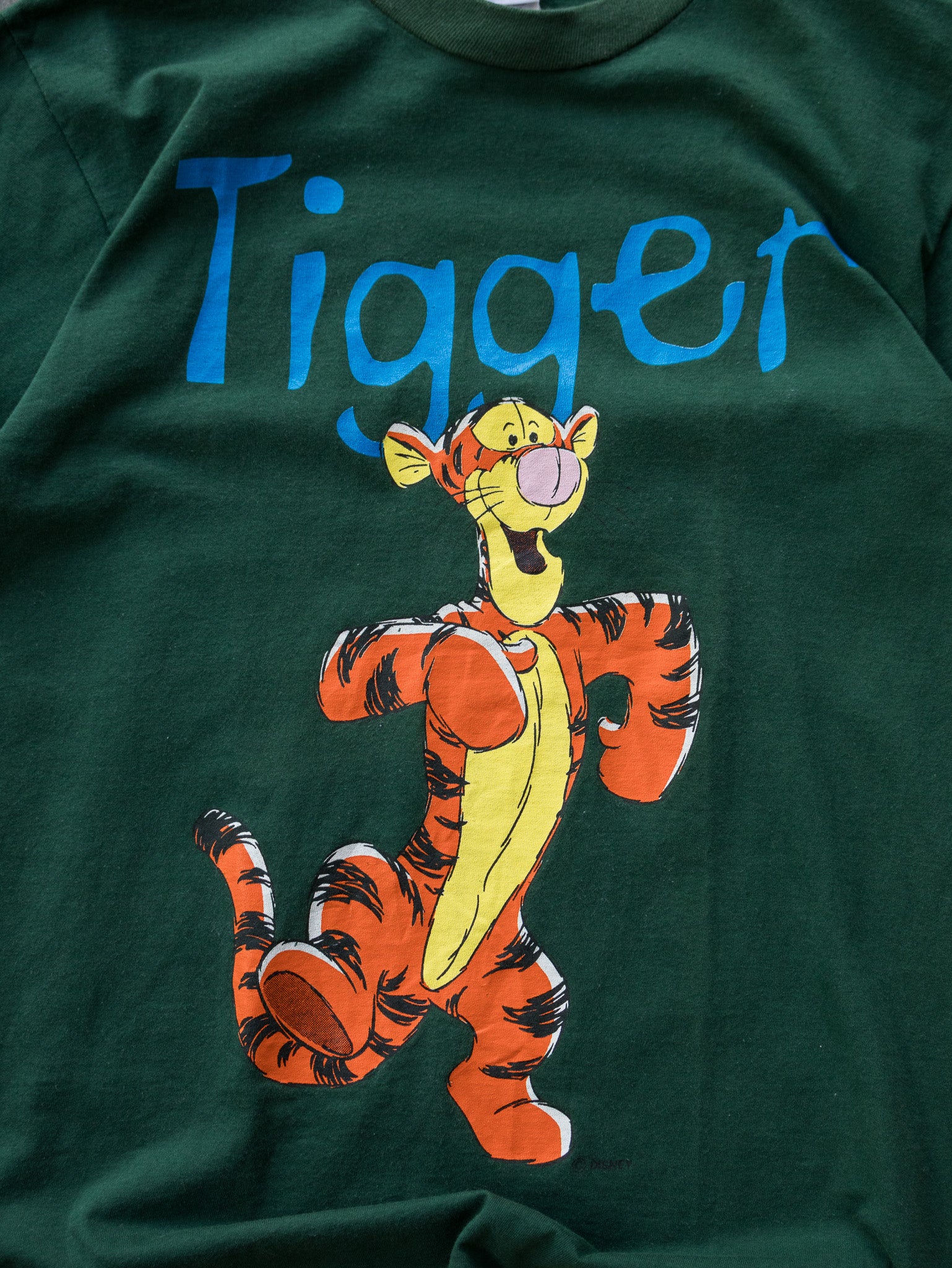 Vintage Green Disney Tigger Tee (M)