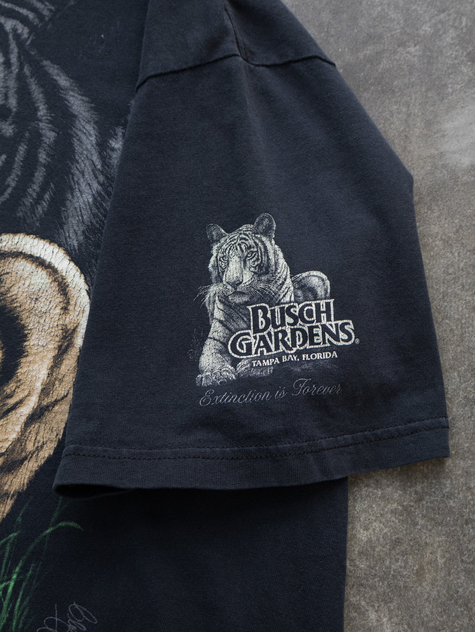 Vintage Busch Gardens Tiger Tee (XL)