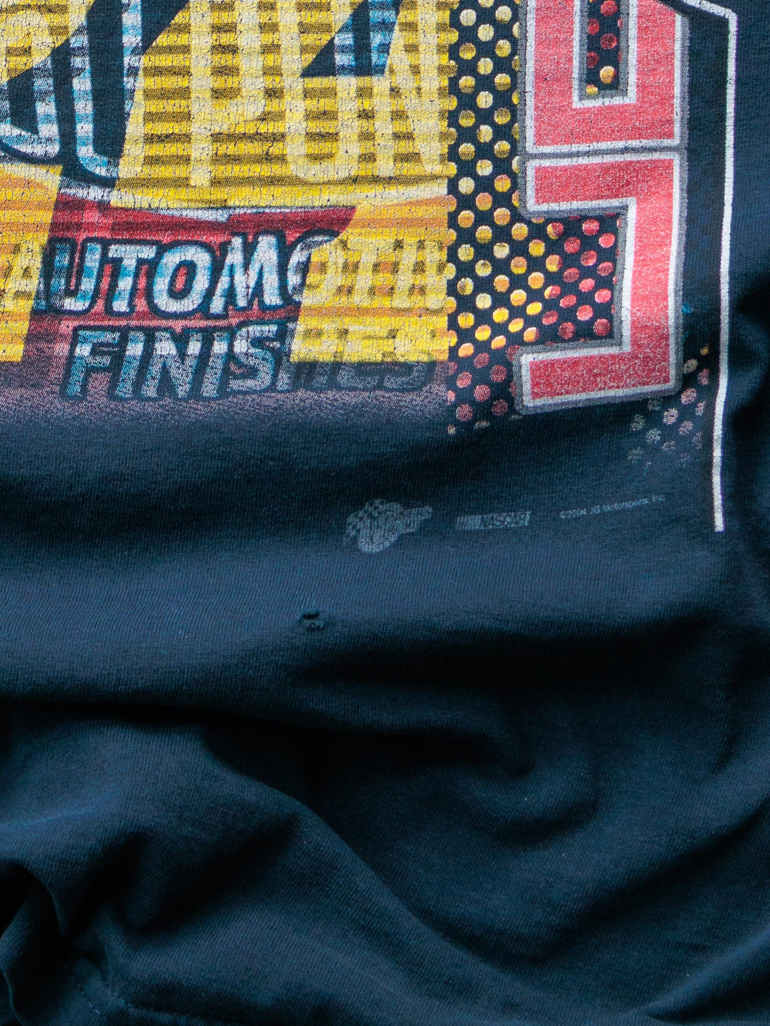 Vintage 2004 Navy Winners Circle Jeff Gordon NASCAR Tee (L)