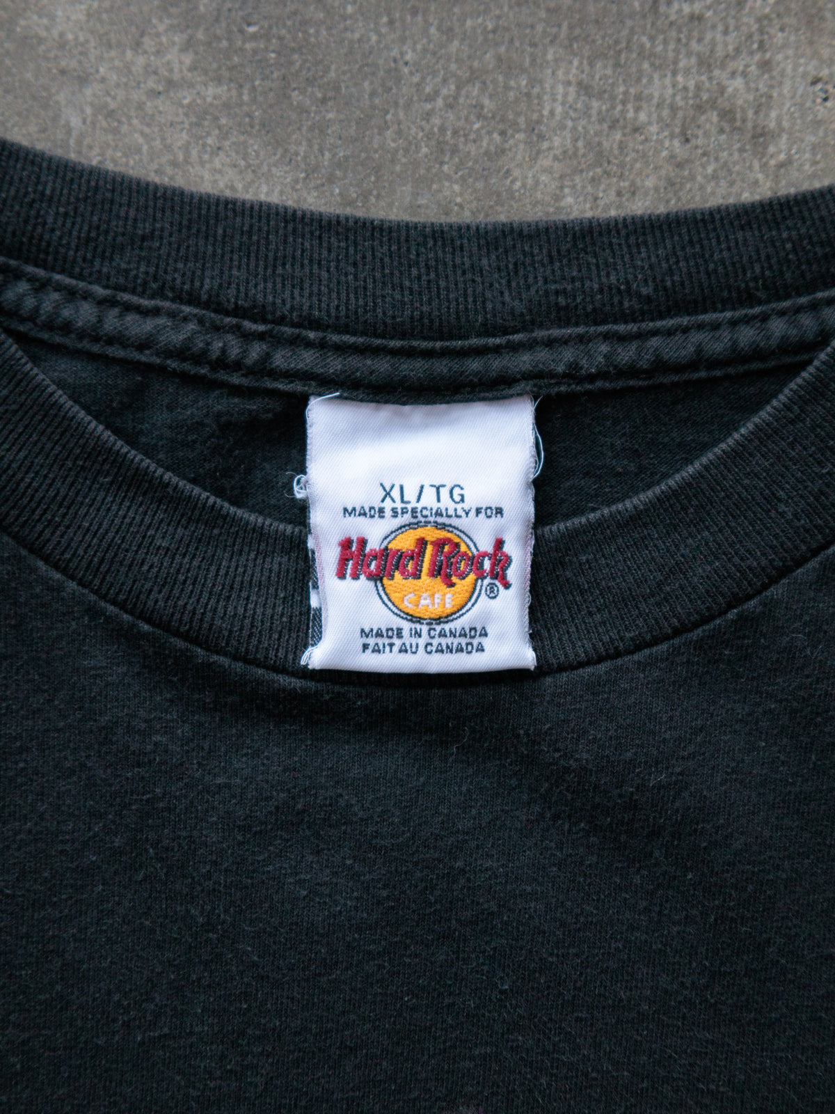 Vintage Black Hard Rock Cafe Niagara Falls Tee (XL)