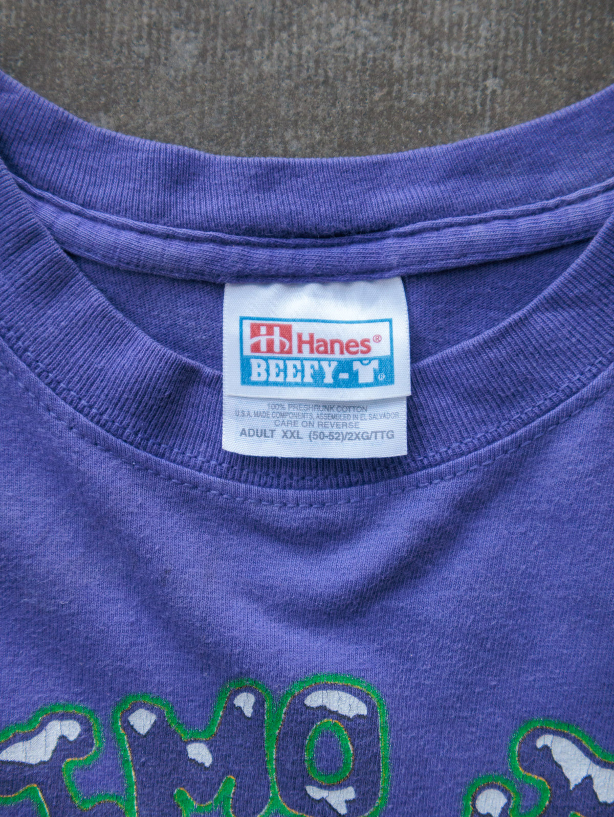 Vintage 2001 Purple Eskimo Joe's Mardi Gras Tee (2XL)