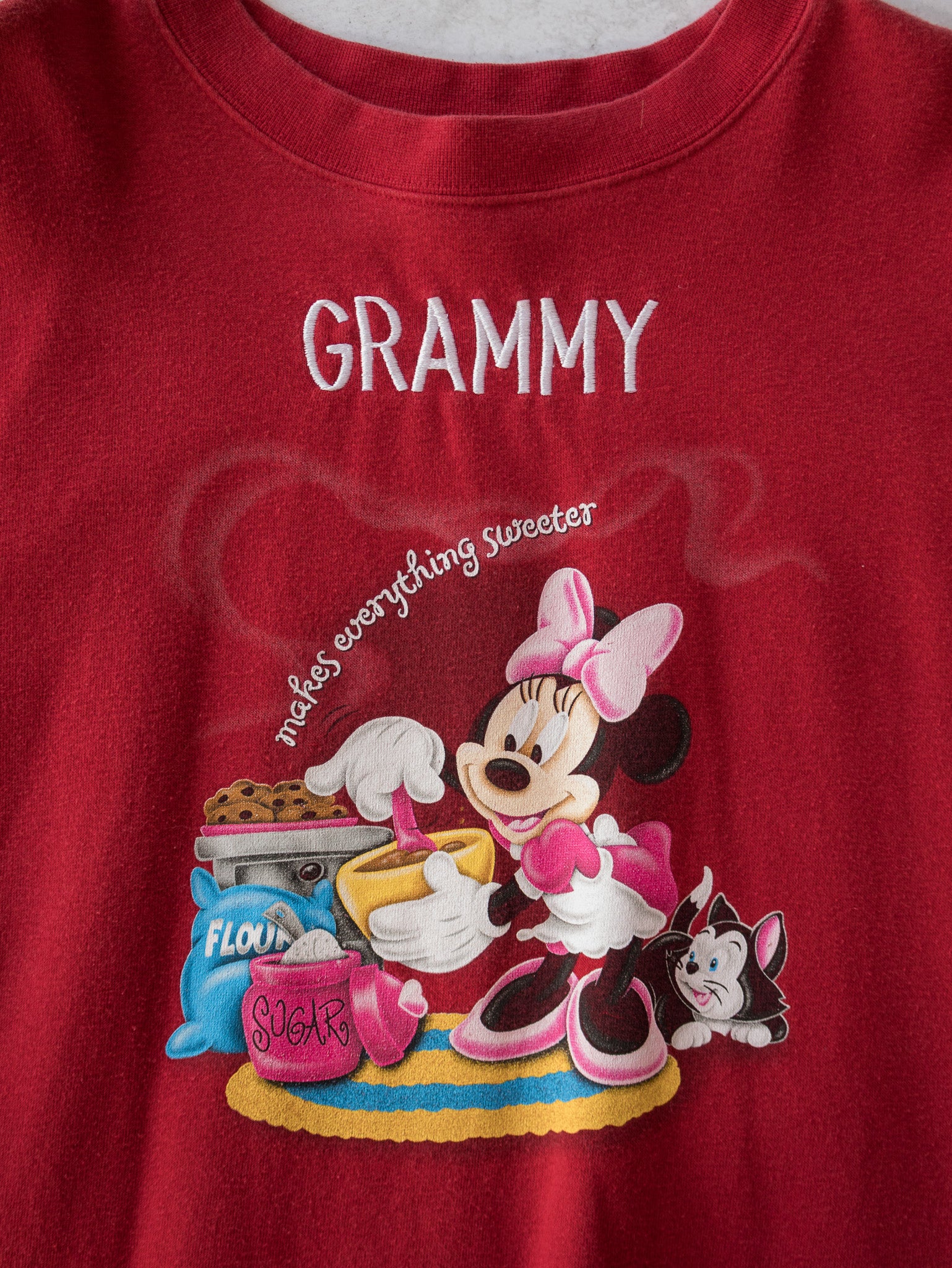Vintage Minnie Grammy Makes Everything Sweeter Sweatshirt (L)
