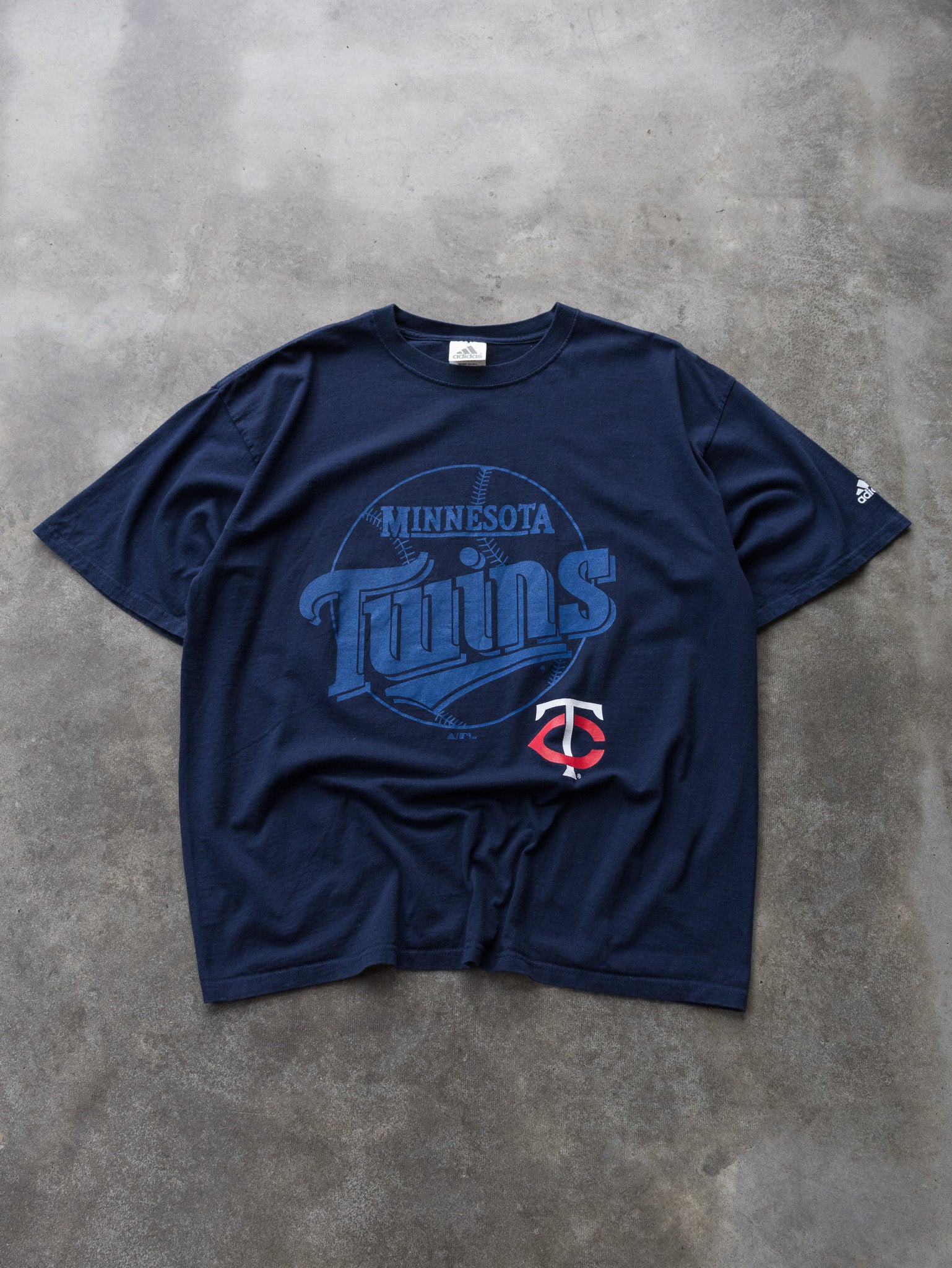 Vintage Navy Minnesota Twins Tee (XL)
