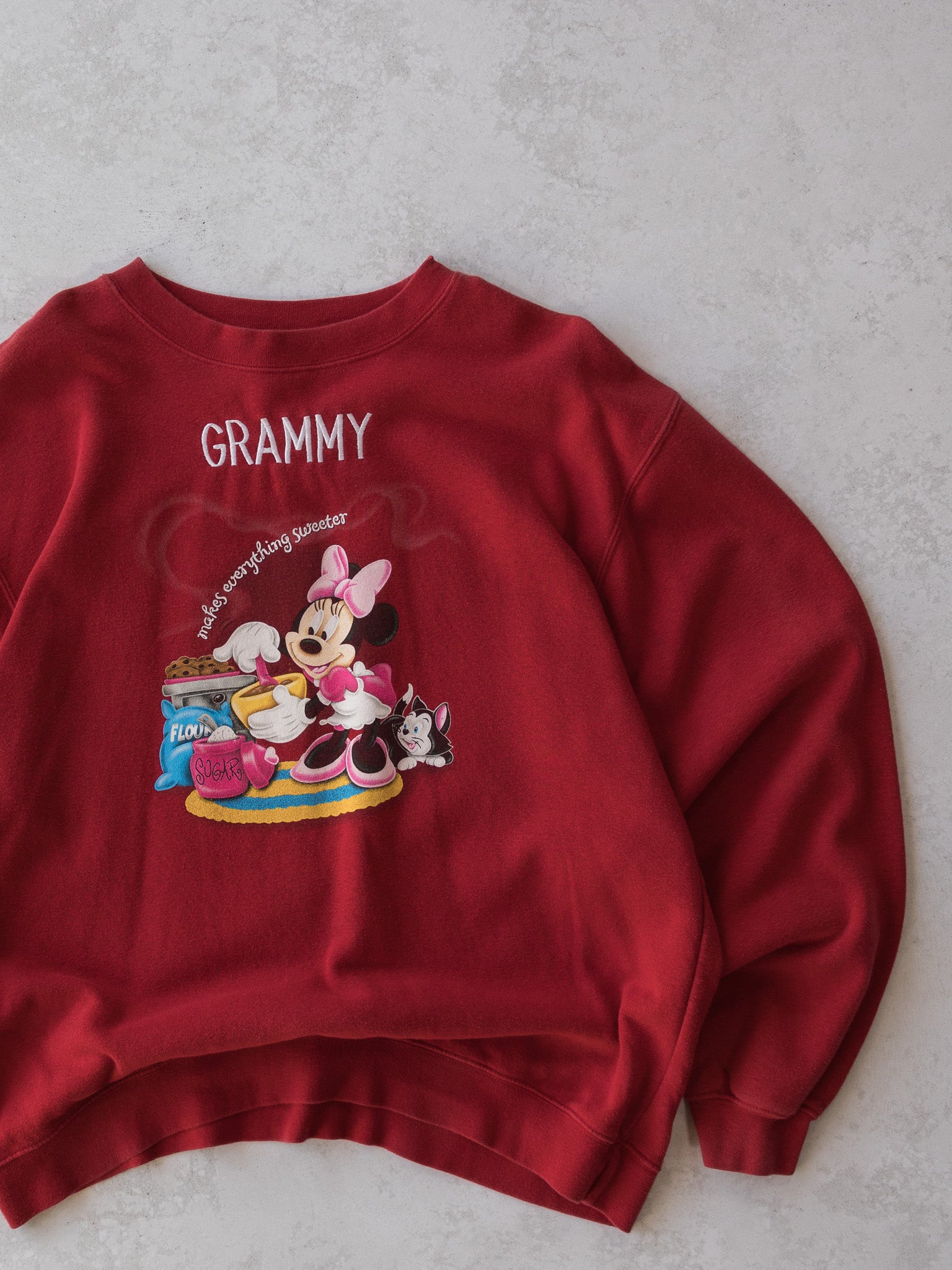Vintage Minnie Grammy Makes Everything Sweeter Sweatshirt (L)
