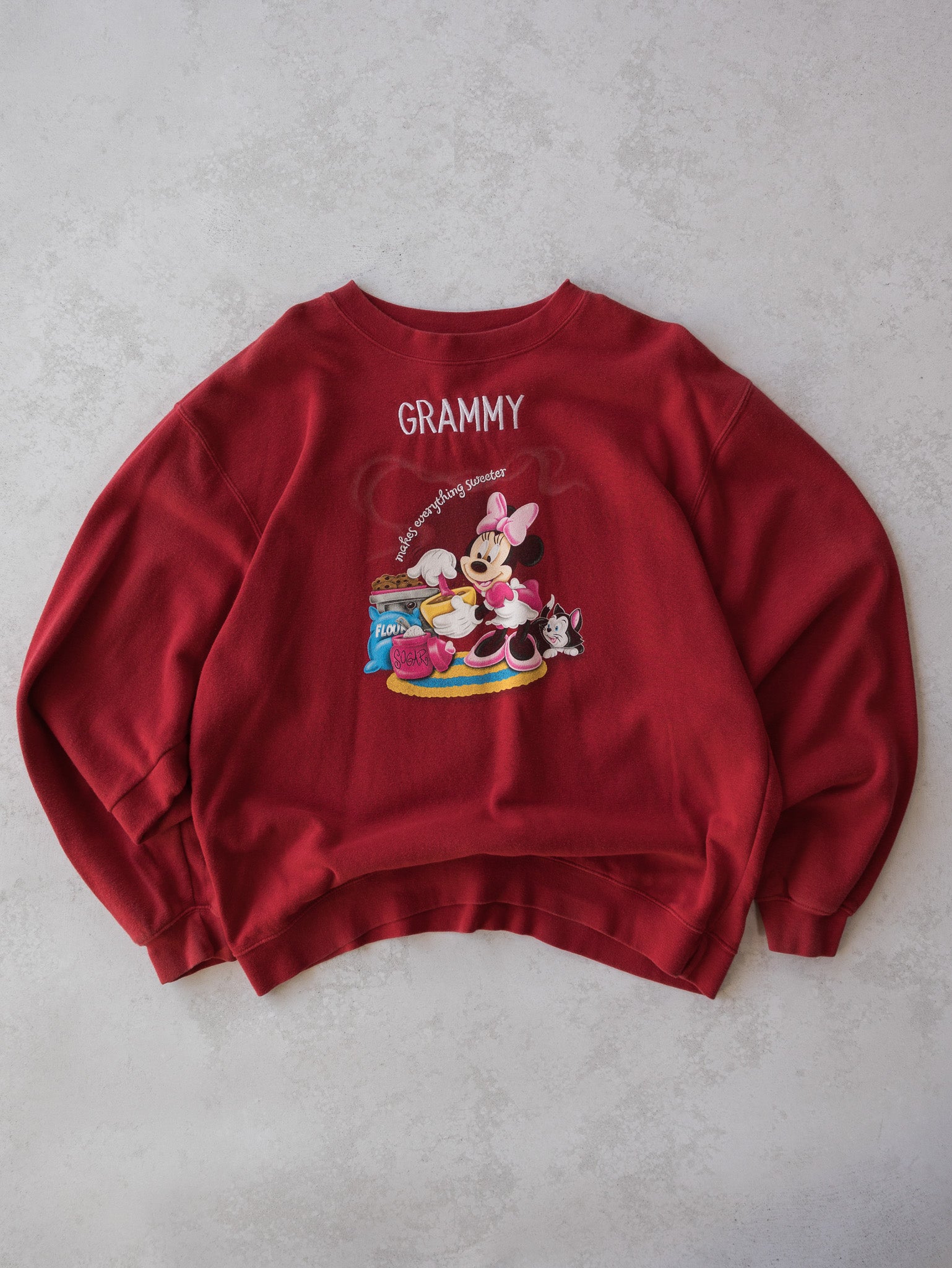 Vintage Minnie Grammy Makes Everything Sweeter Sweatshirt (L)