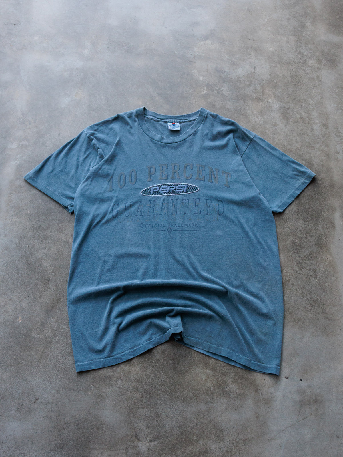 Vintage 90s Blue Pepsi Tee (L/XL)