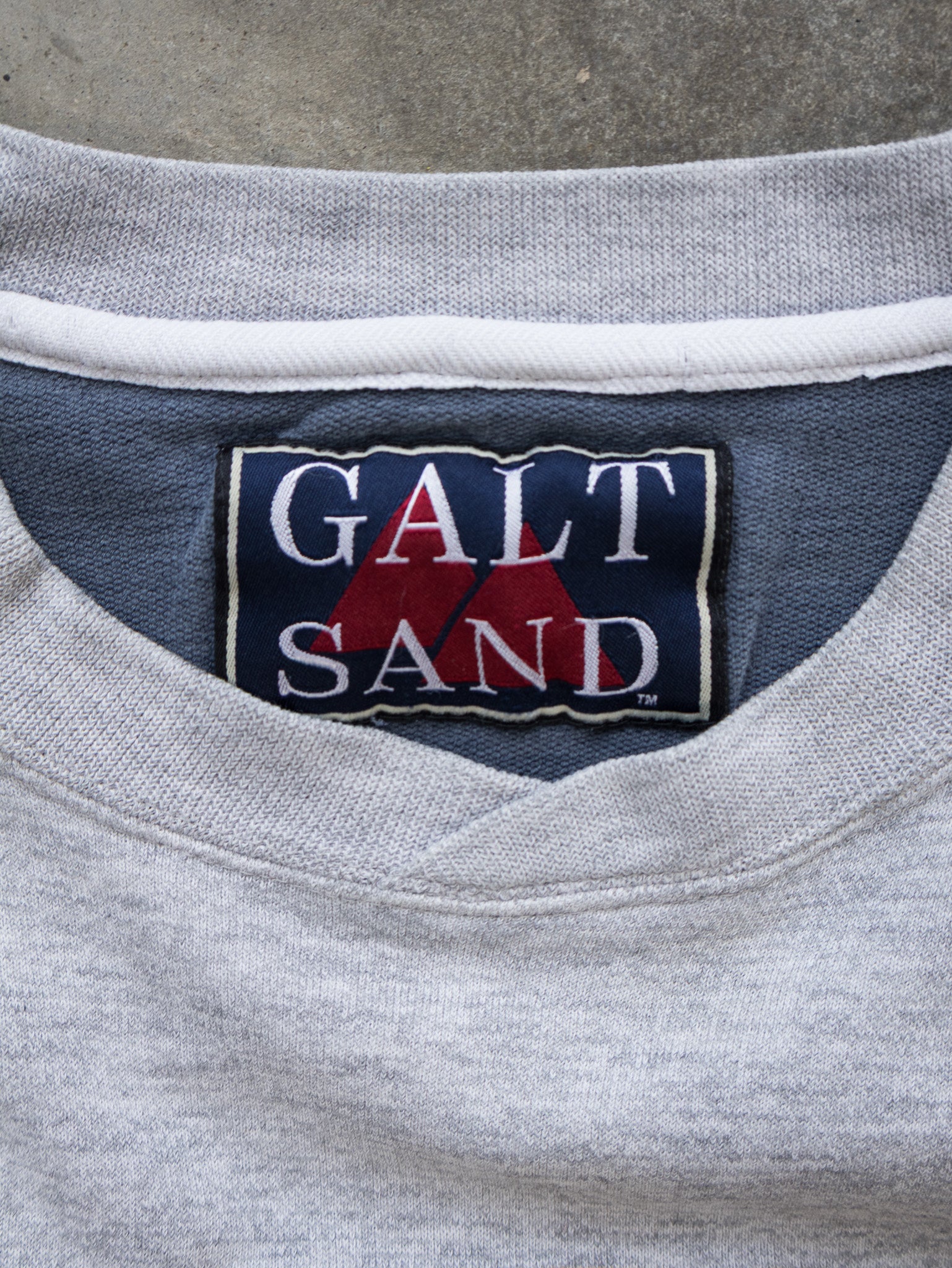 Vintage Grey Michigan Wolverines Sweatshirt (L)