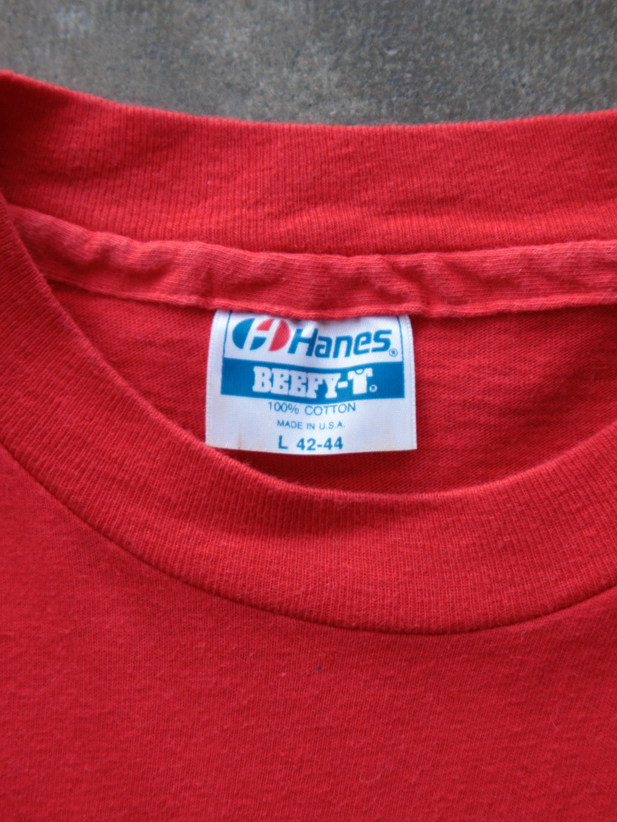 Vintage 1991 Red Hawaii Pro Bowl Tee (L)
