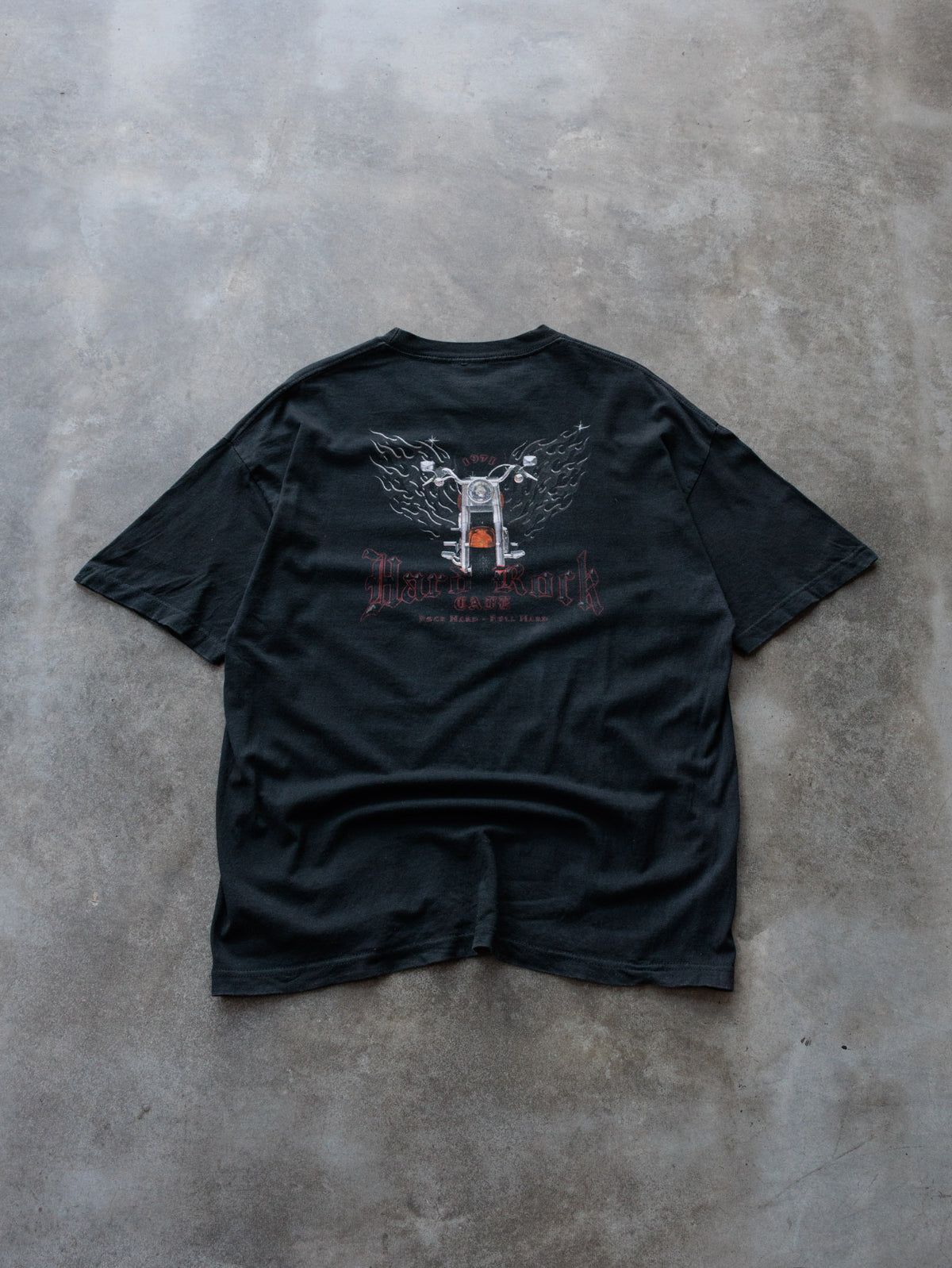 Vintage 00s Black Hard Rock Cafe Universal Citywalk Osaka Tee (-)