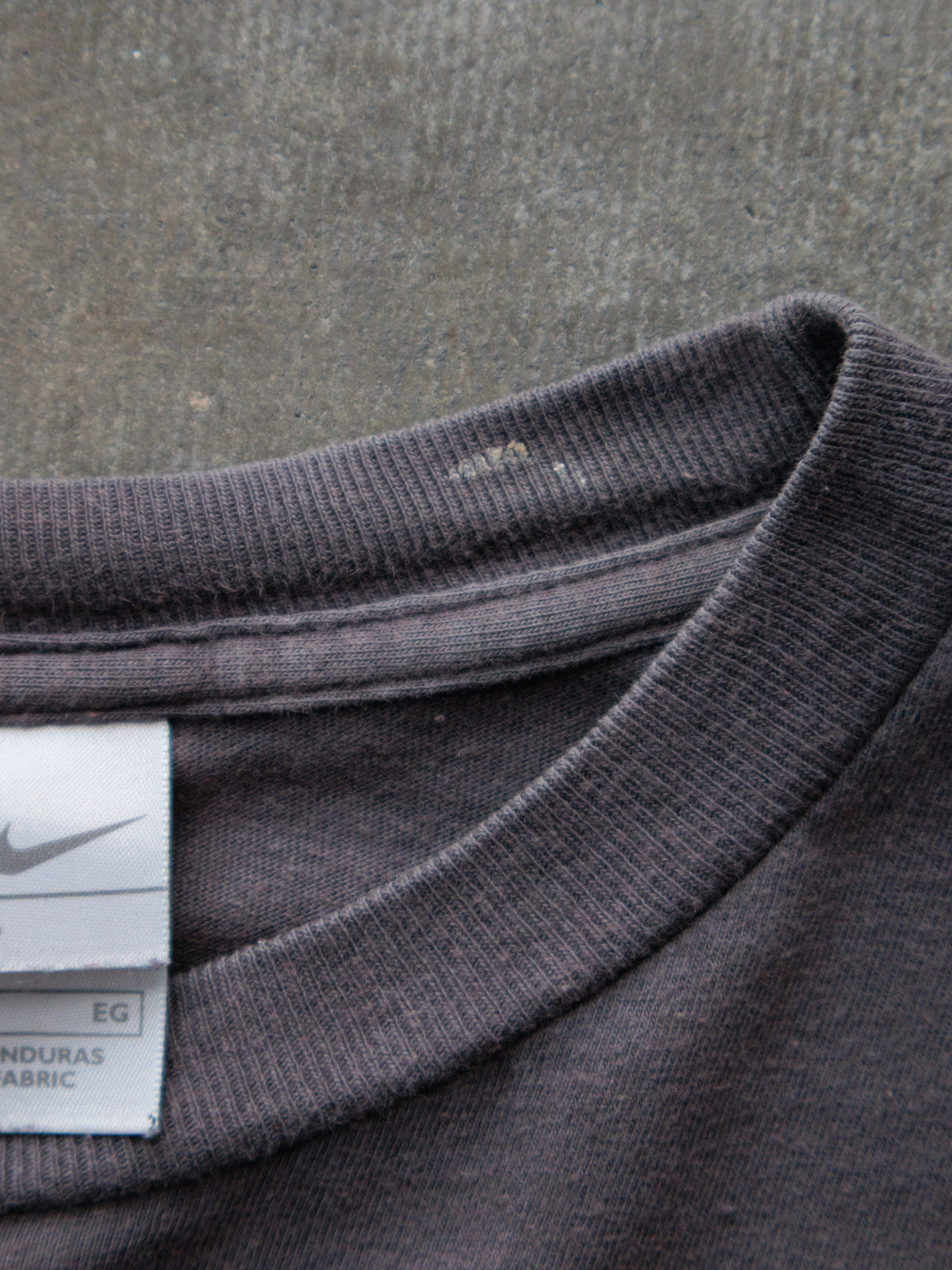 Vintage 00s Grey Nike Long Sleeve Tee (XL)