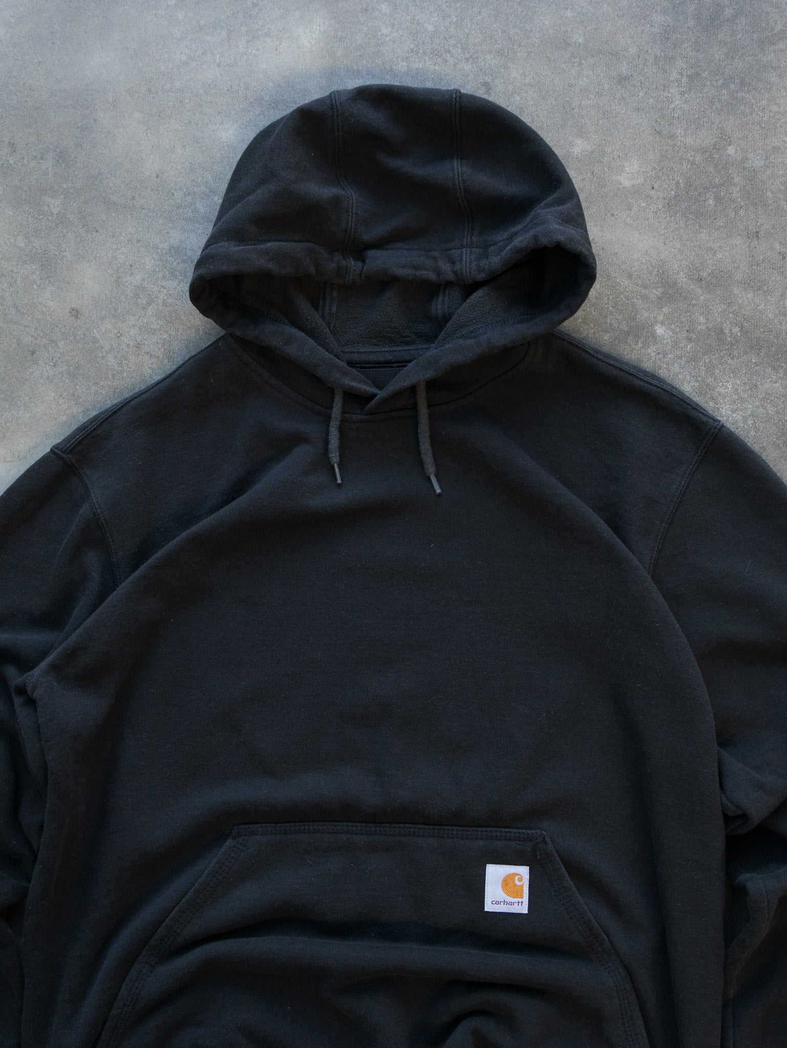 Vintage Black Carhartt Hoodie (M)