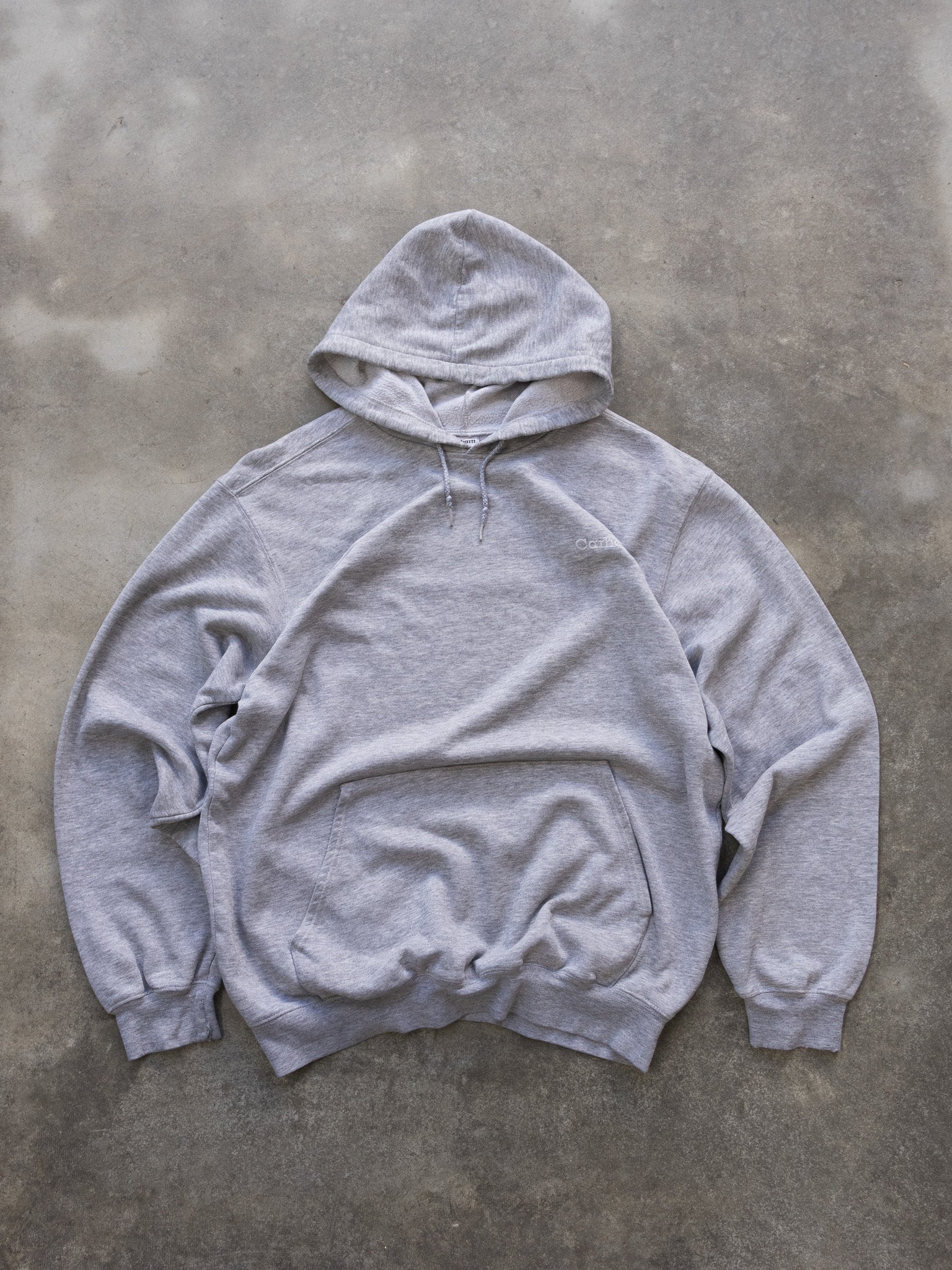 Vintage Grey Carhartt Hoodie (M)