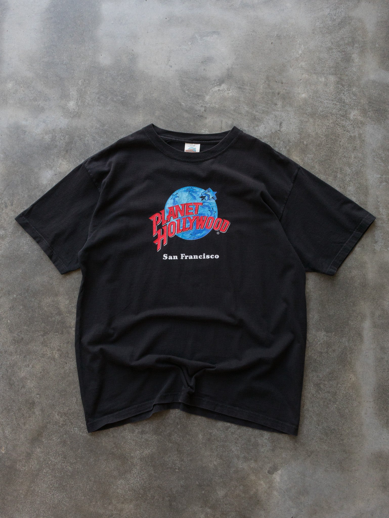 Vintage 1991 Black Planet Hollywood San Francisco Tee (XL)