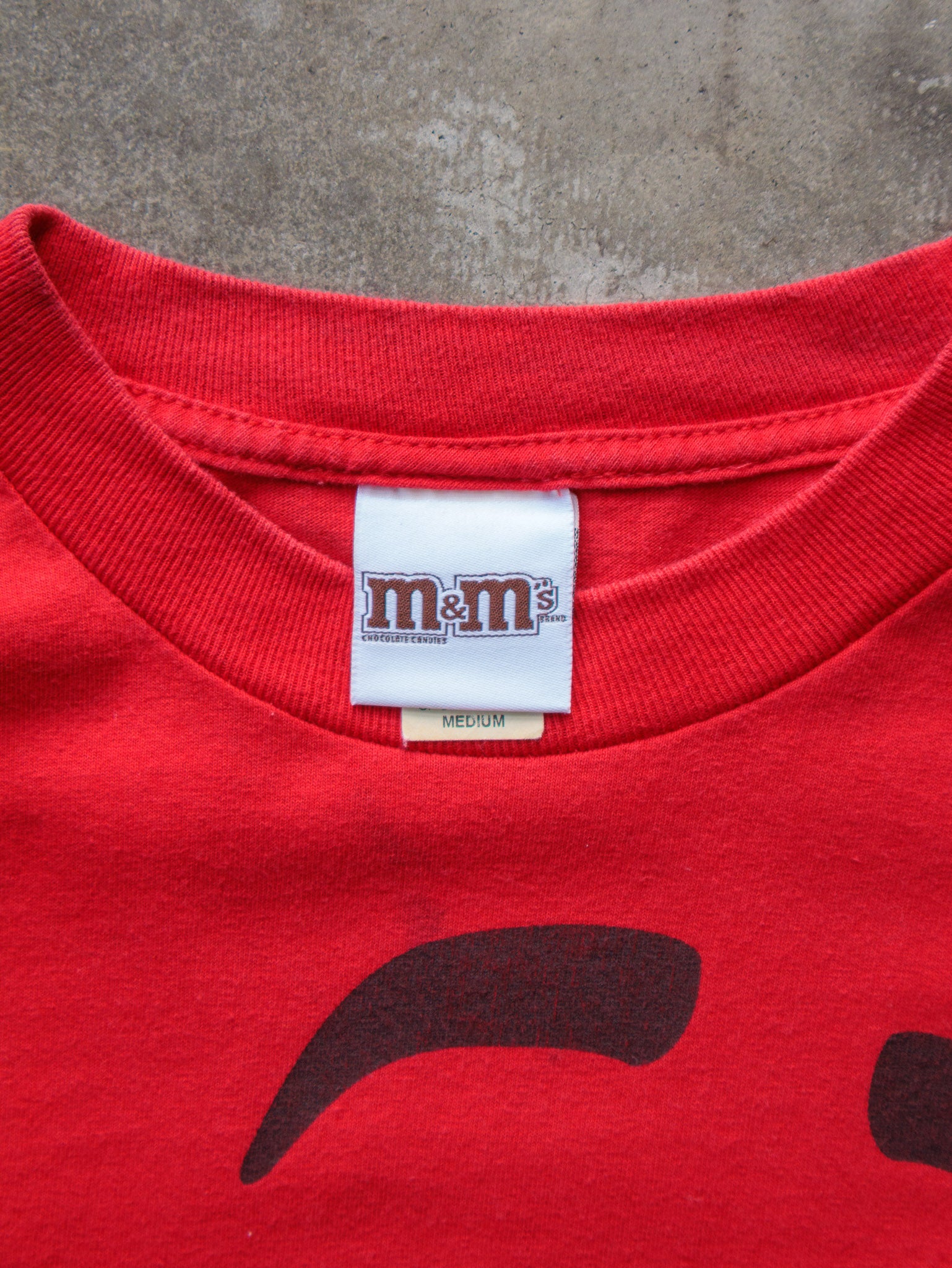Vintage 00s Red M&M's Character Tee (M)