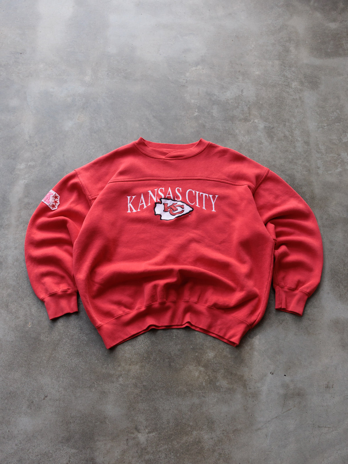 Vintage 90s Red Lee Sport Kansas City Chiefs Sweatshirt (-)