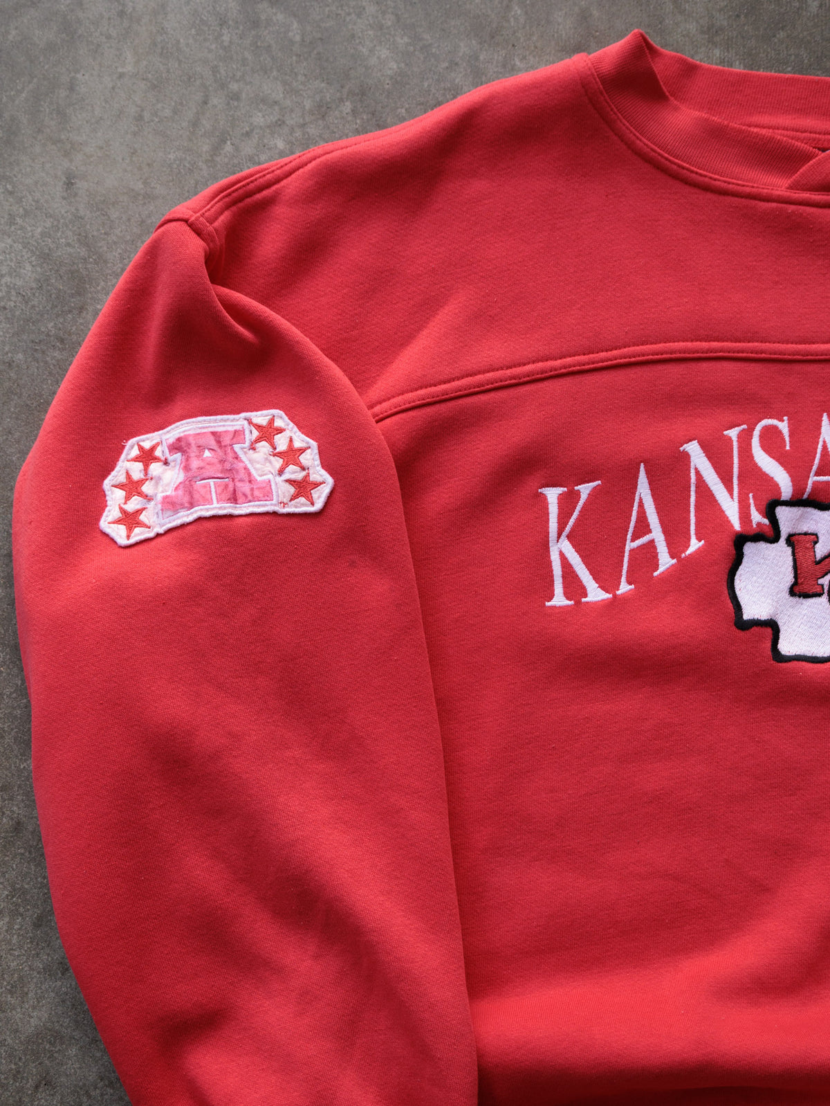 Vintage 90s Red Lee Sport Kansas City Chiefs Sweatshirt (-)