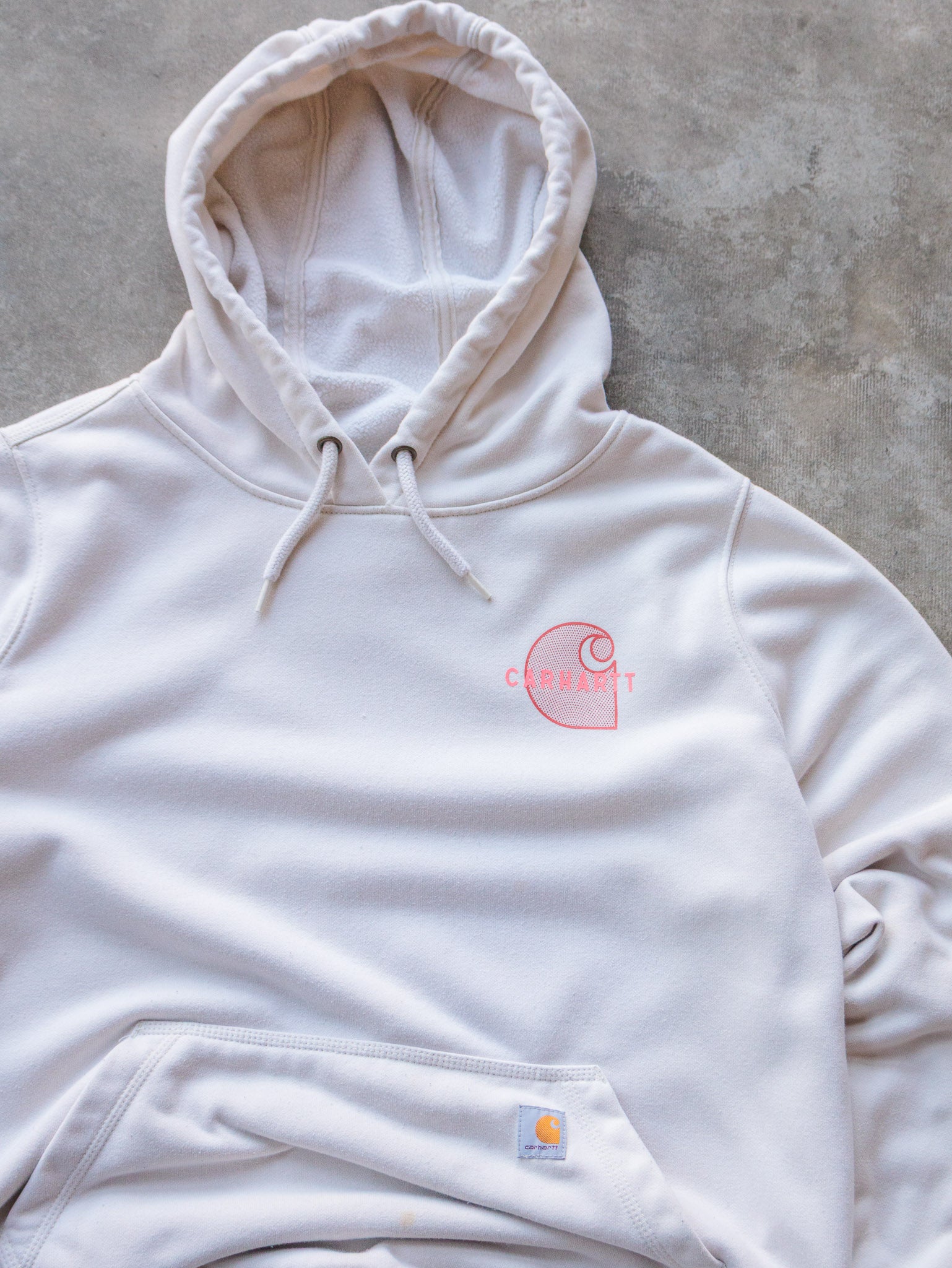 Cream Carhartt Hoodie (16-18Y)