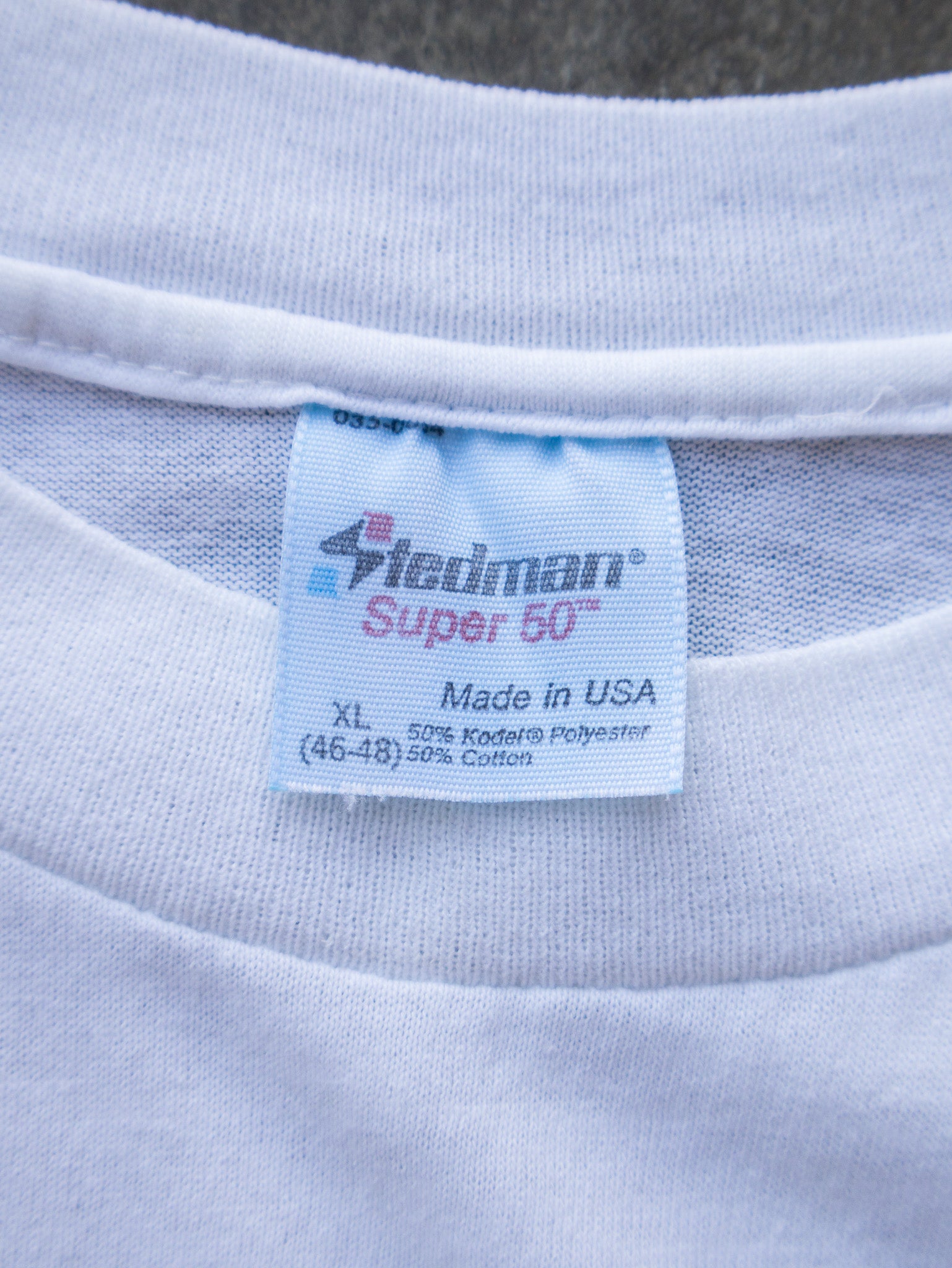 Vintage 80s White Garfield Time to Get in Shape Tomorrow Tee (XL)