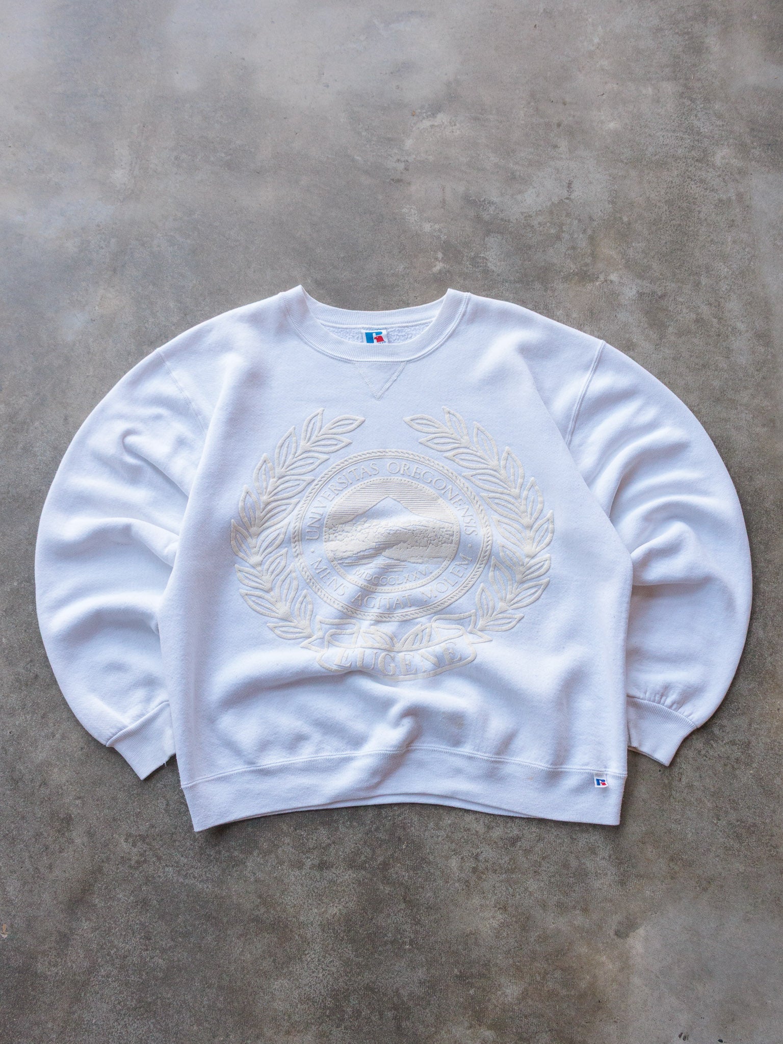 Vintage 90s Russell Athletic University of Oregon Sweatshirt (L)