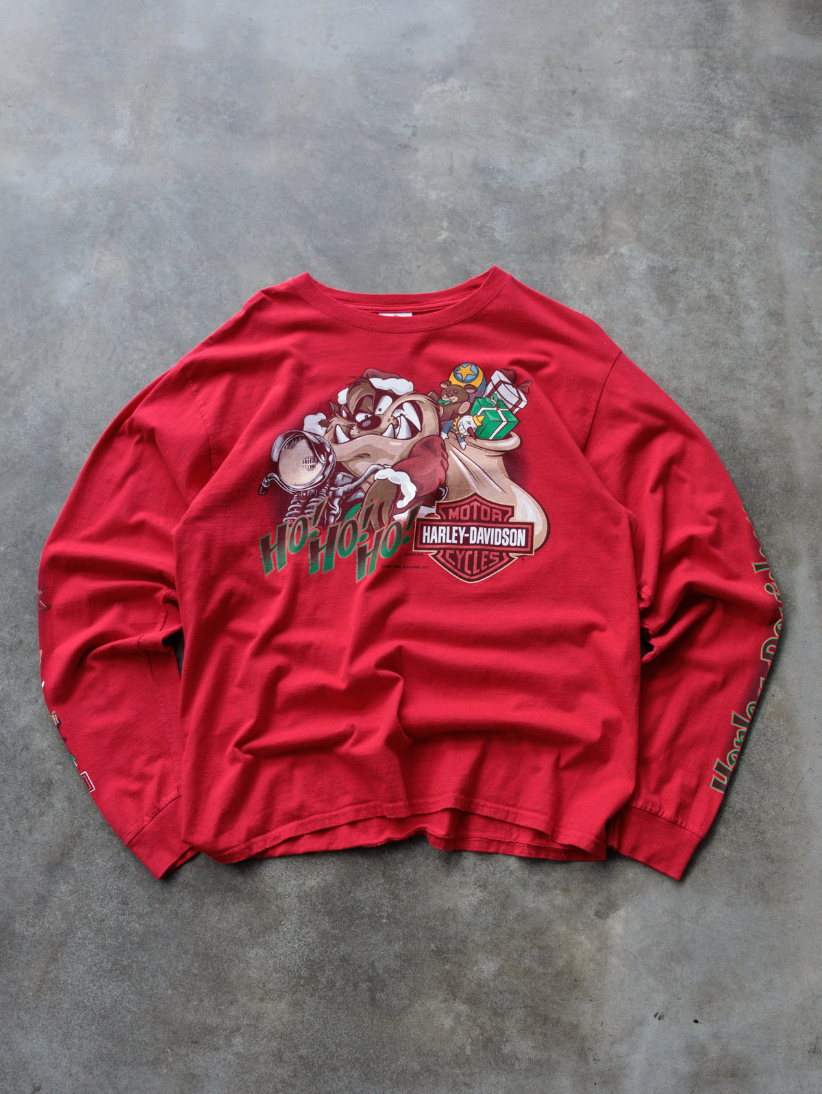 2017 Red Harley-Davidson Renton Washington Long Sleeve Tee (L)