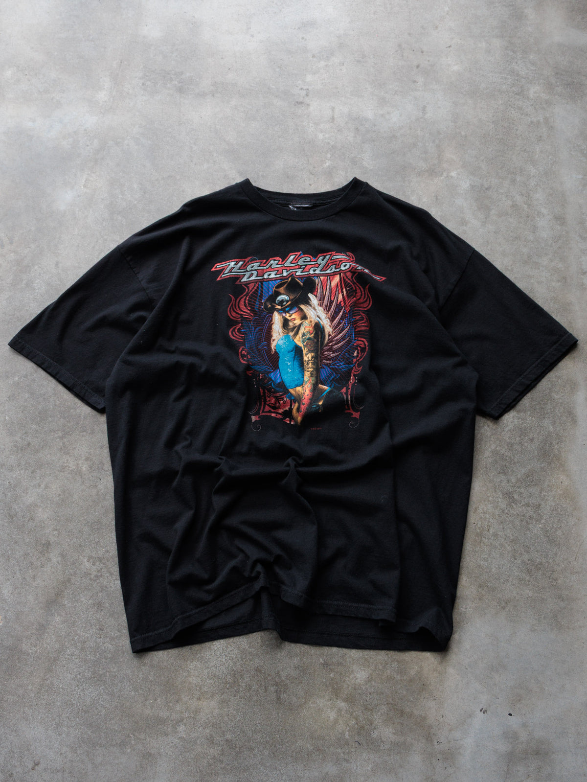 Vintage 2013 Black Harley-Davidson Johnstown PA Tee (-)