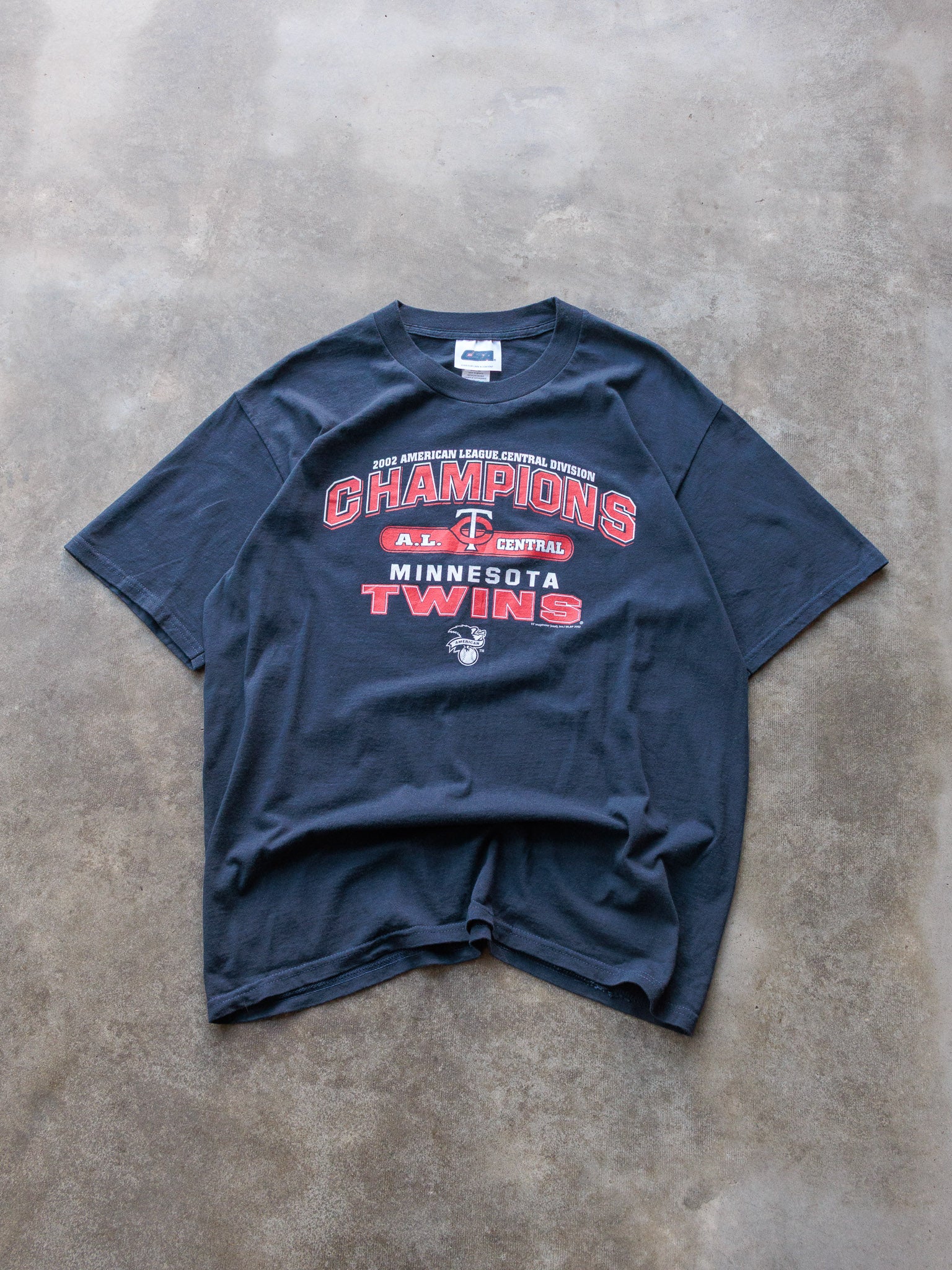 Vintage 2002 Minnesota Twins Champs Tee (L)