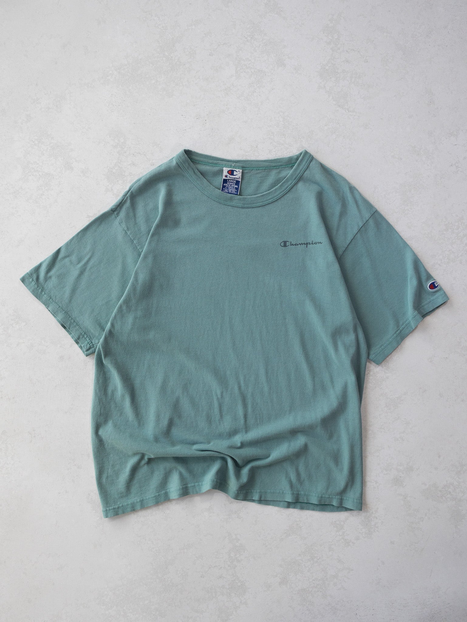 Vintage Champion Teal Tee (L)