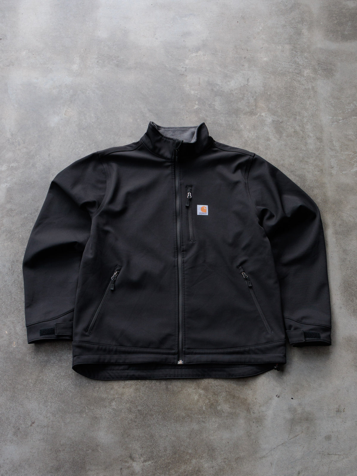Vintage Black Carhartt Softshell Jacket (L)