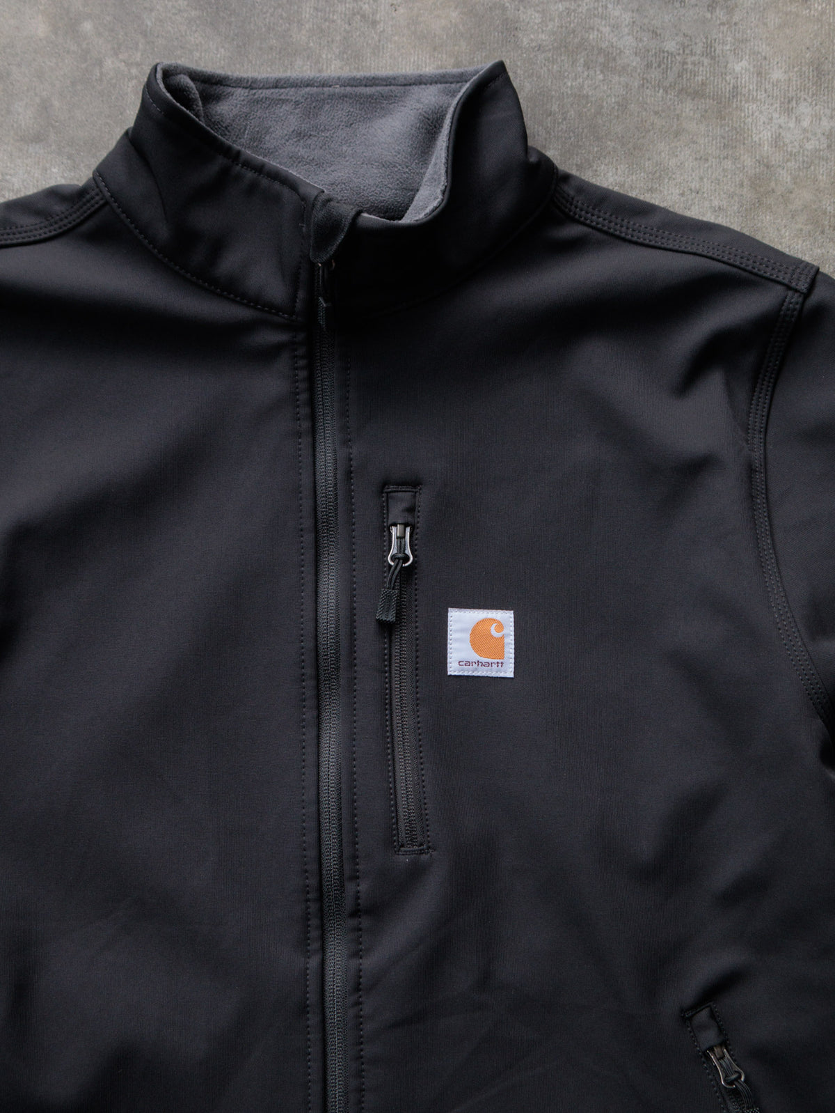 Vintage Black Carhartt Softshell Jacket (L)