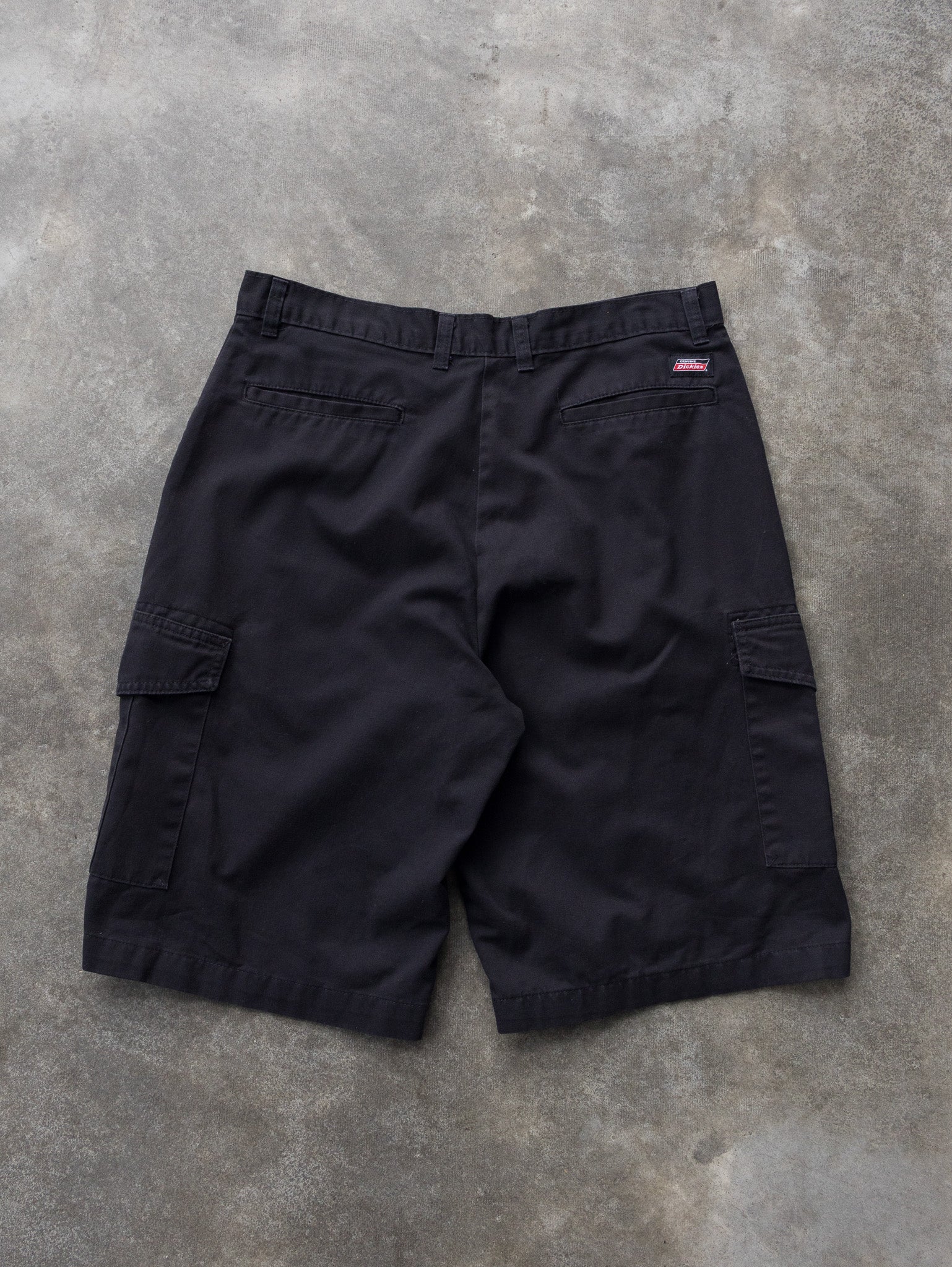 Vintage Black Dickies Cargo Shorts (W34)