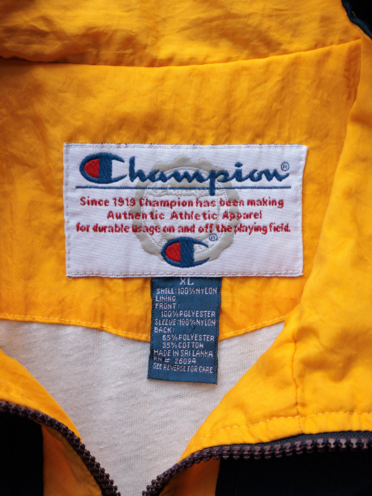 Vintage 00s Navy Champion Jacket (XL)