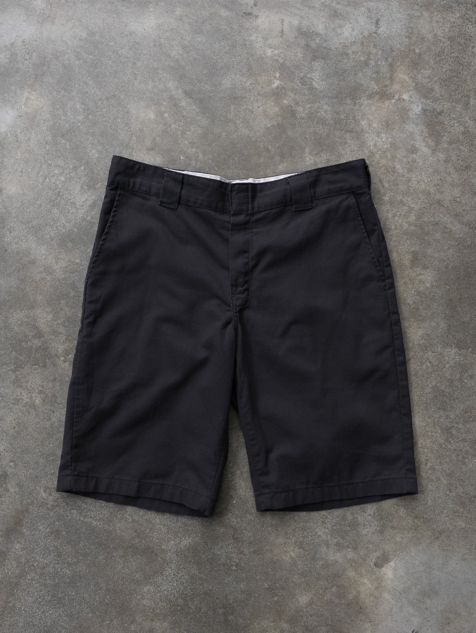Vintage Black Dickies Work Shorts (W35)