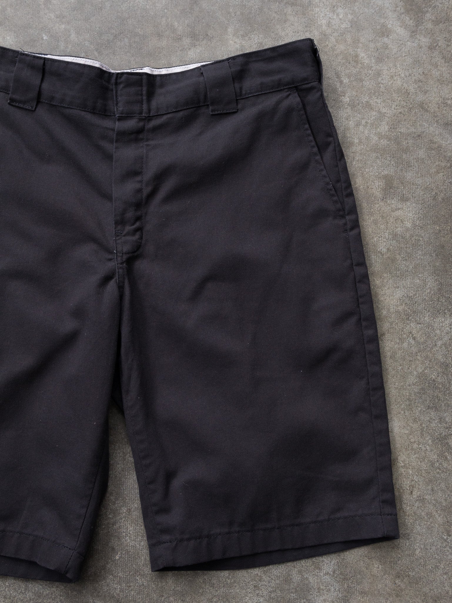 Vintage Black Dickies Work Shorts (W35)