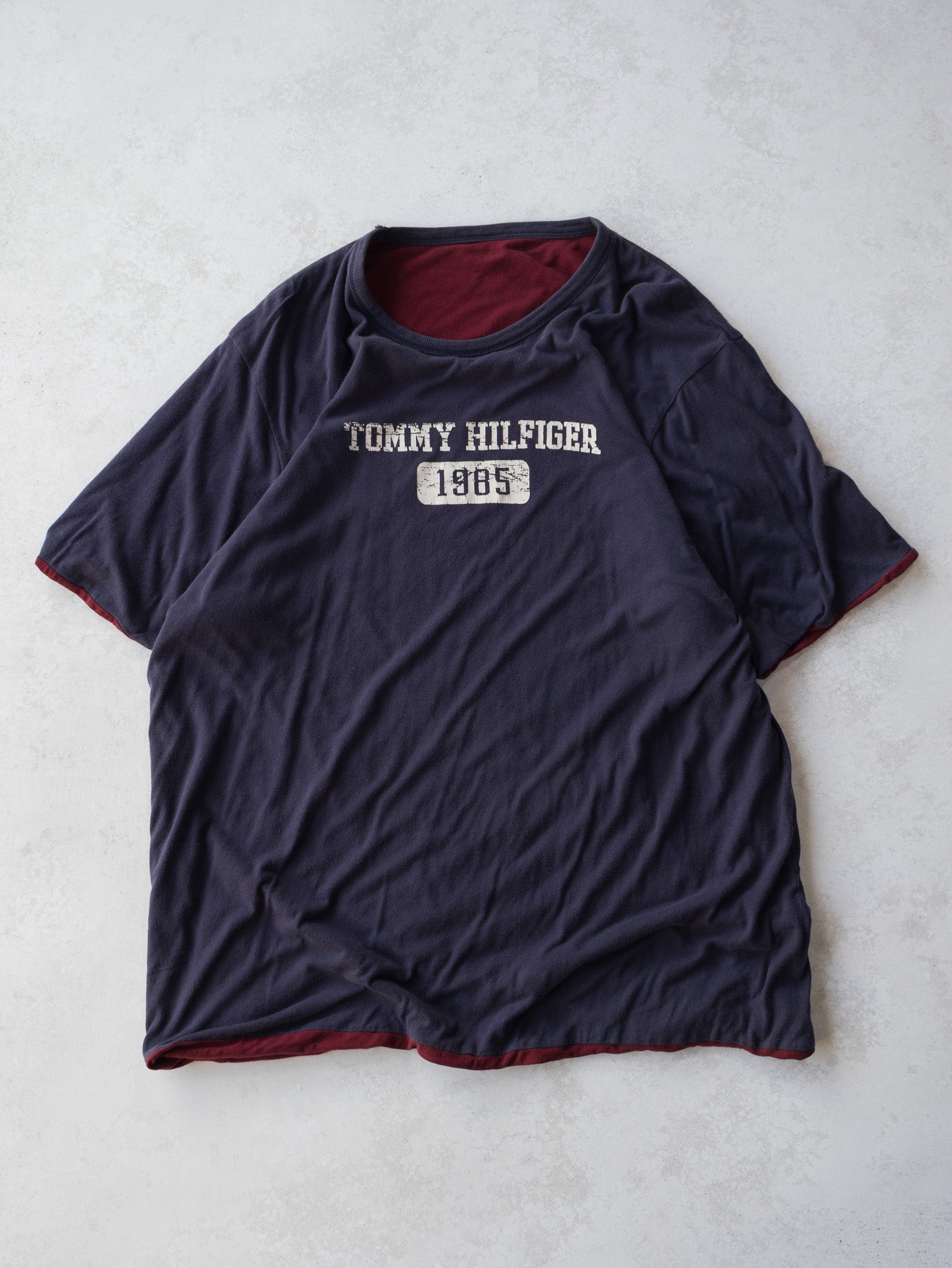 Vintage Tommy Hilfiger Reversible Tee (2XL)