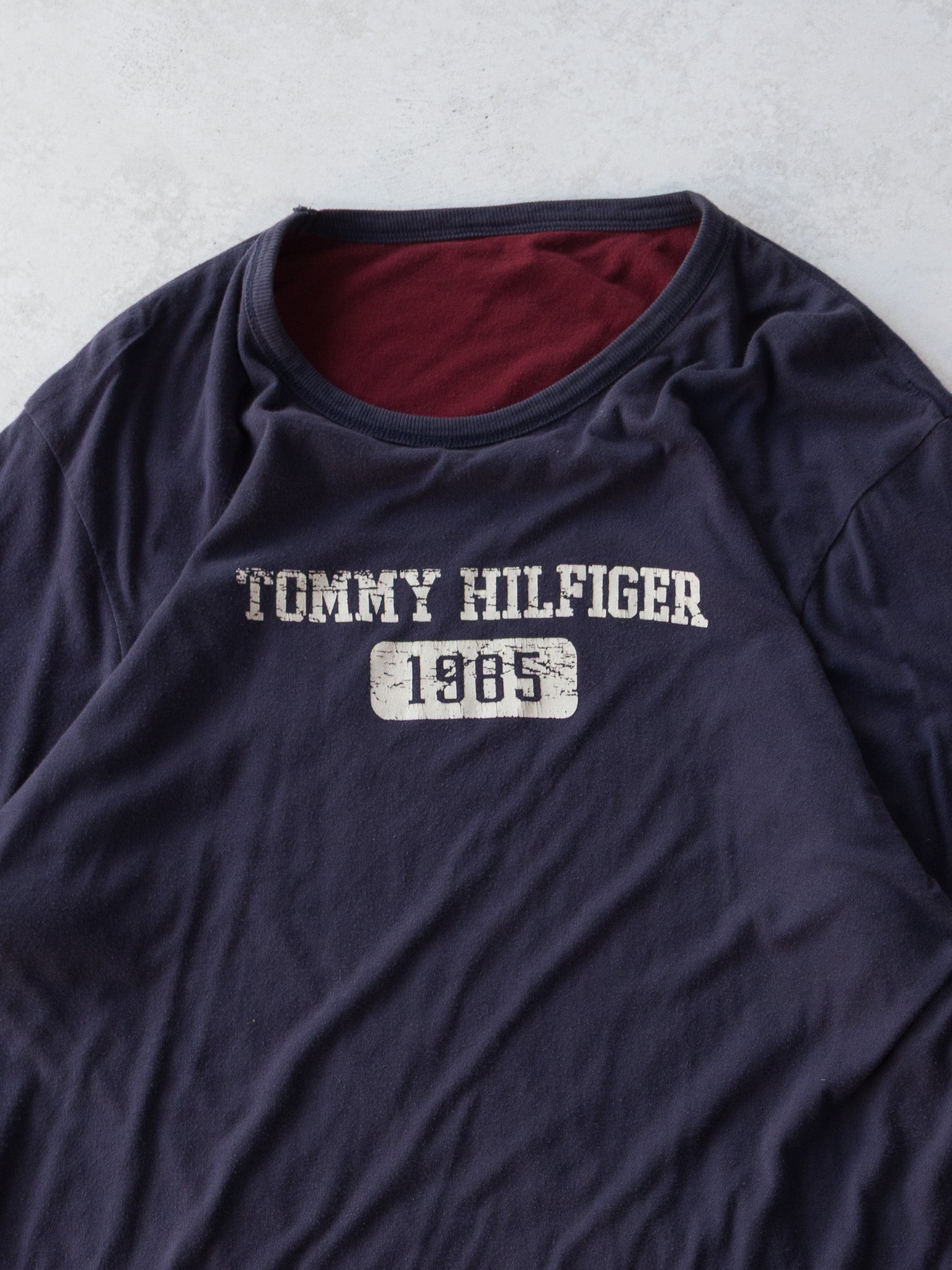 Vintage Tommy Hilfiger Reversible Tee (2XL)